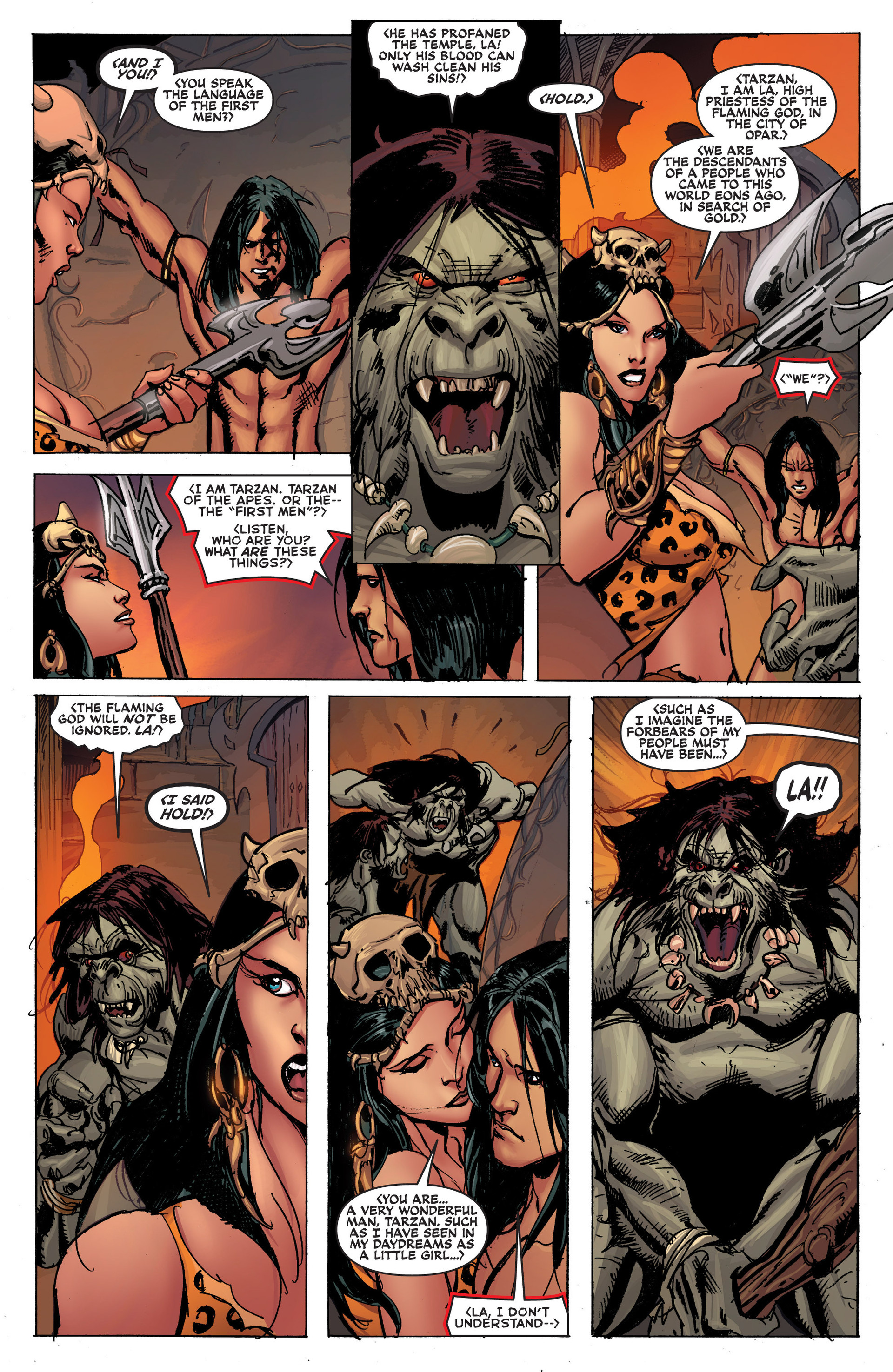 Read online Lord Of The Jungle (2012) comic -  Issue #12 - 16