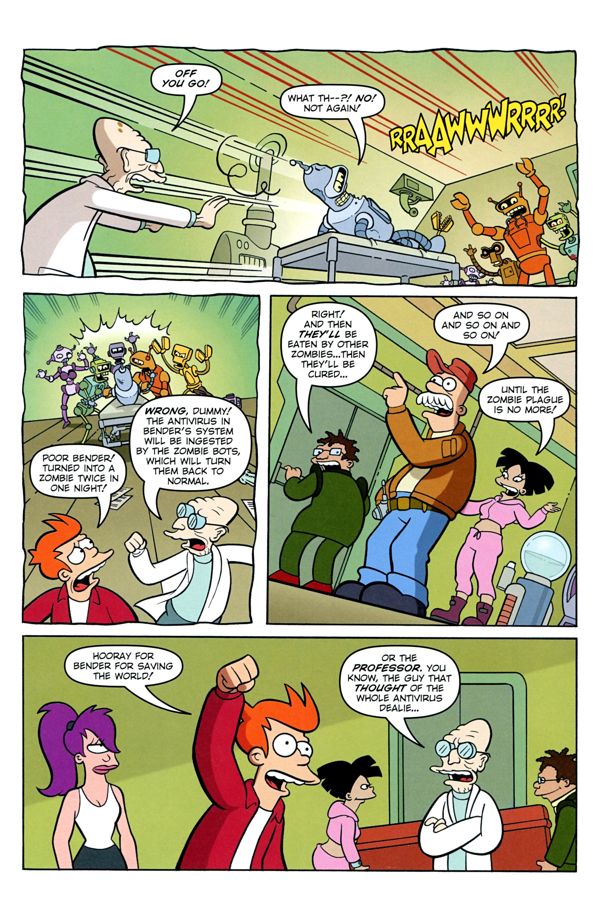 Read online Futurama Comics comic -  Issue #73 - 22