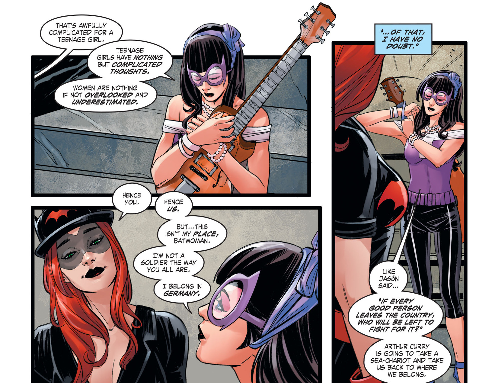 Read online DC Comics: Bombshells comic -  Issue #54 - 13