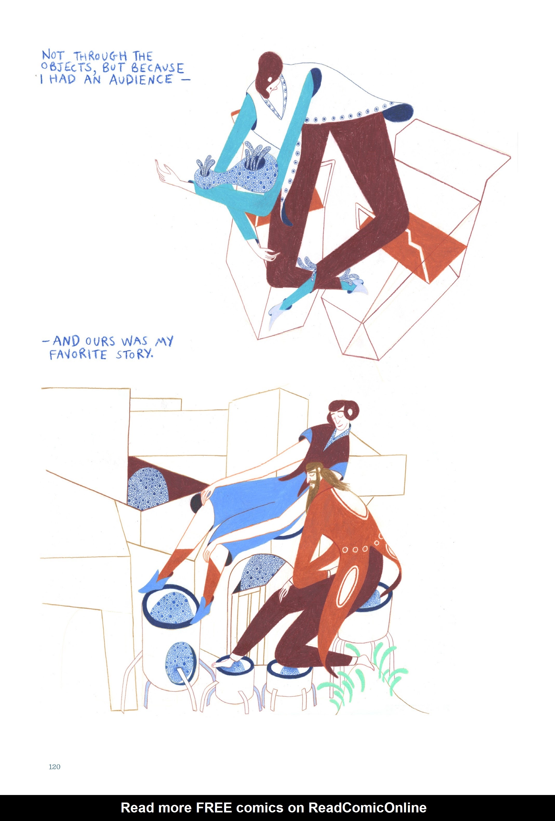 Read online Now: The New Comics Anthology comic -  Issue #5 - 121