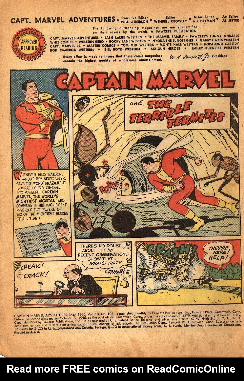 Captain Marvel Adventures issue 108 - Page 4