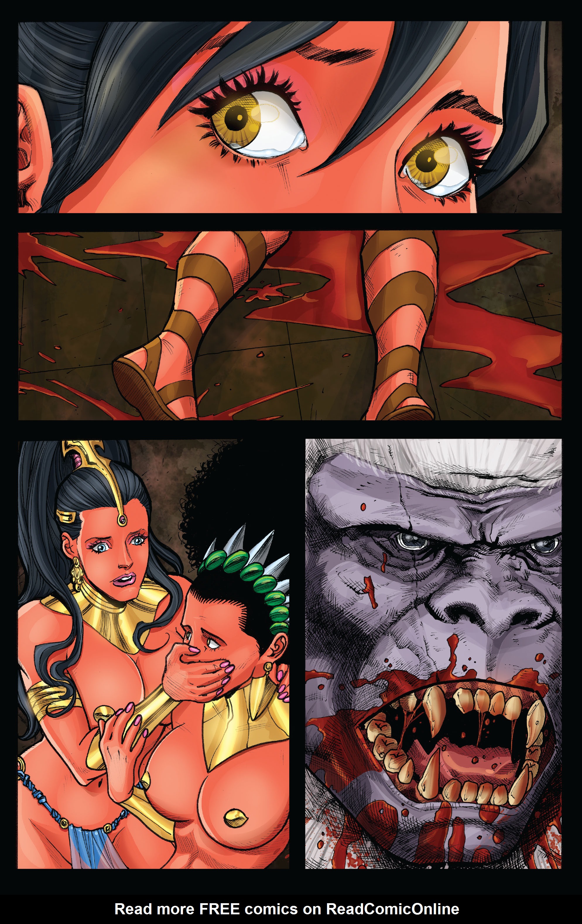 Read online Dejah Thoris and the White Apes of Mars comic -  Issue #2 - 4