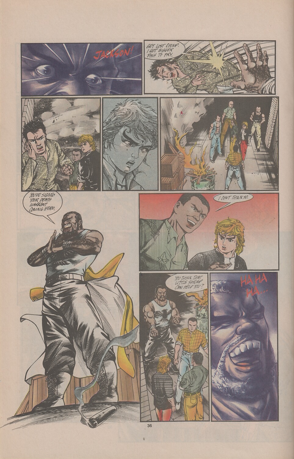 Read online Drunken Fist comic -  Issue #43 - 36