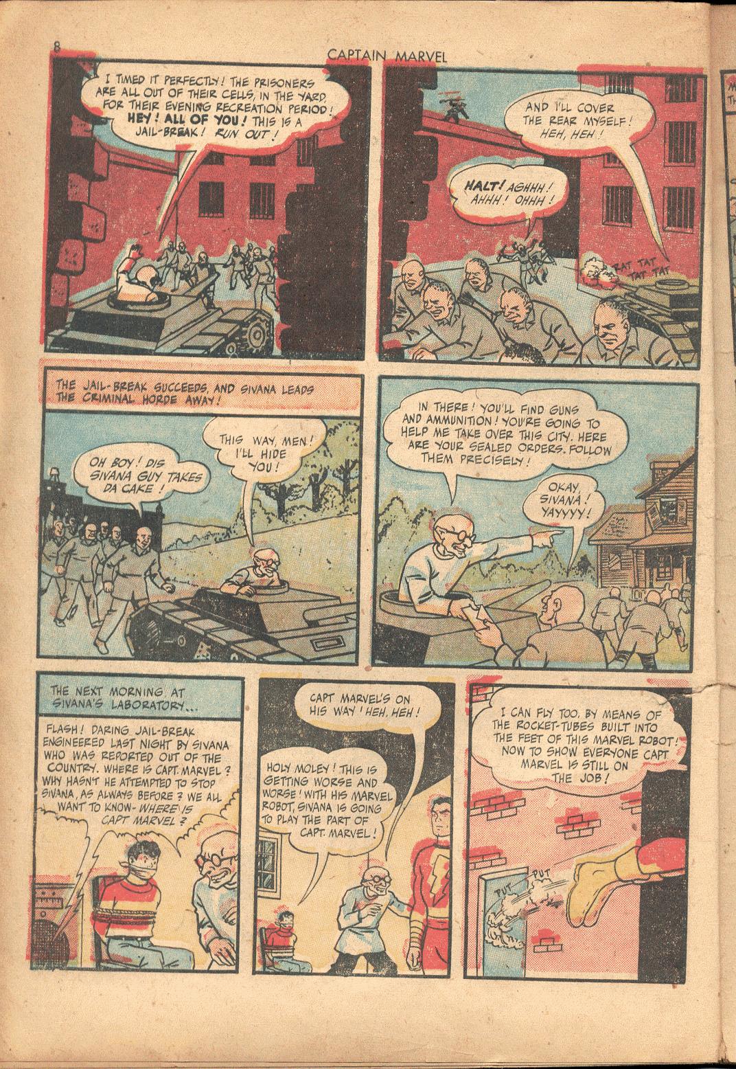 Read online Captain Marvel Adventures comic -  Issue #54 - 9