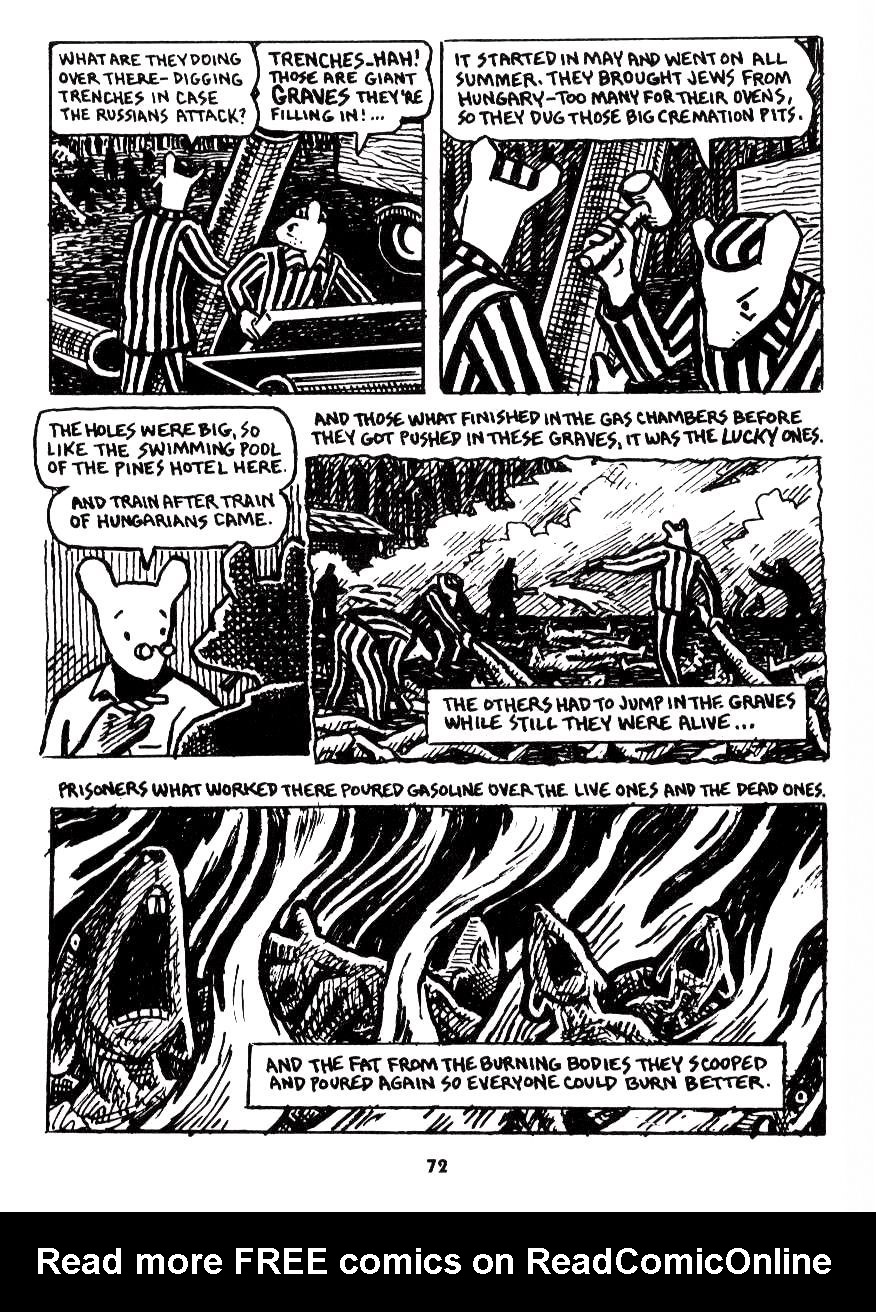 Read online Maus: A Survivor's Tale comic -  Issue # TPB 2 - 68