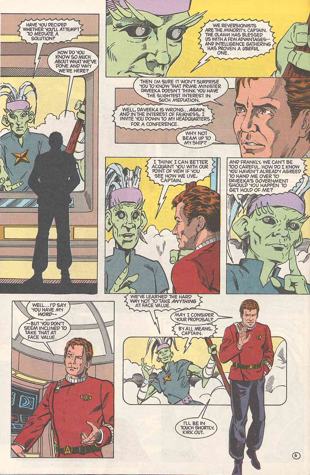 Read online Star Trek (1989) comic -  Issue #21 - 7