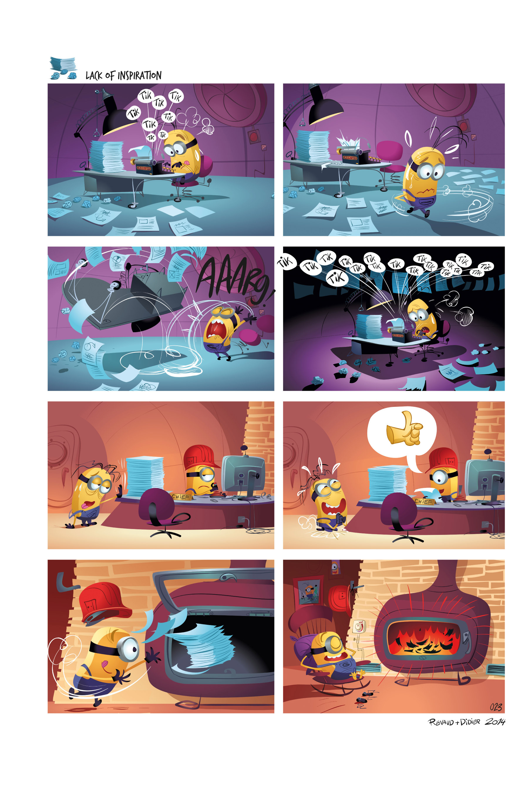 Read online Minions comic -  Issue #1 - 36