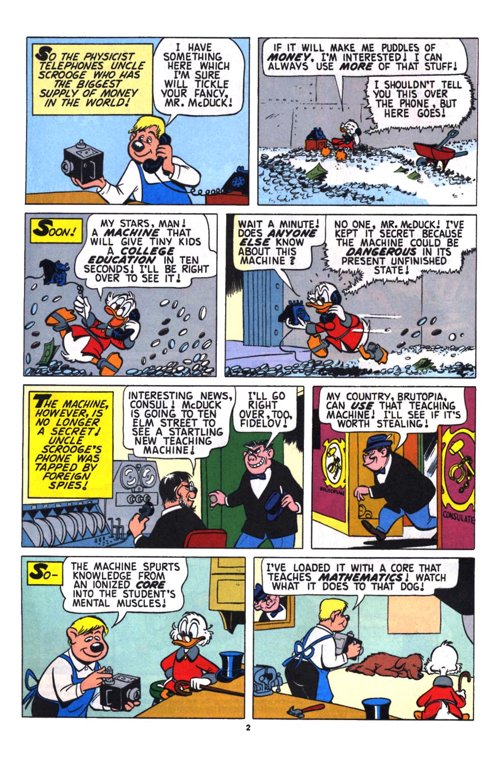 Read online Uncle Scrooge (1953) comic -  Issue #258 - 3