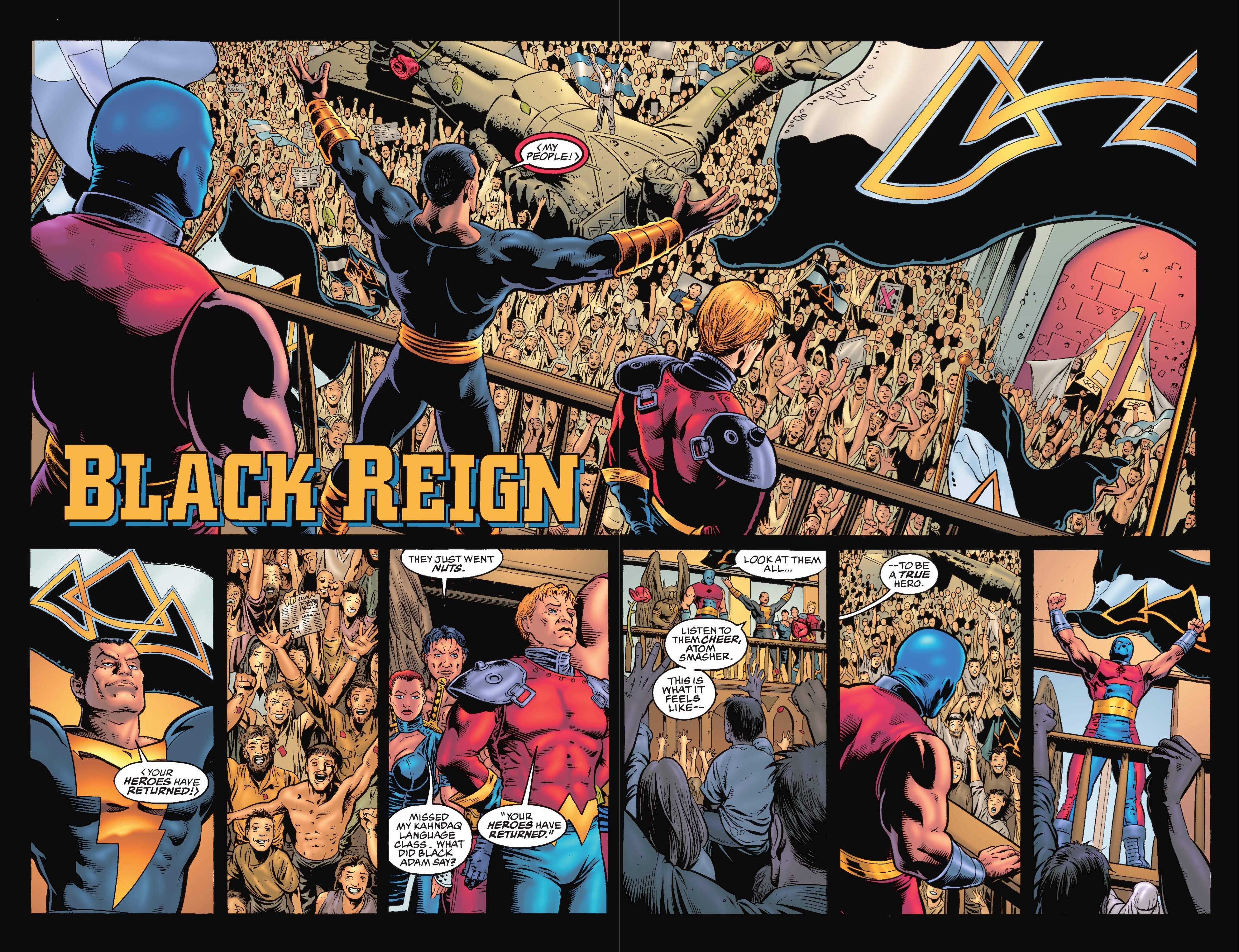 Read online Black Adam/JSA: Black Reign comic -  Issue # TPB - 50