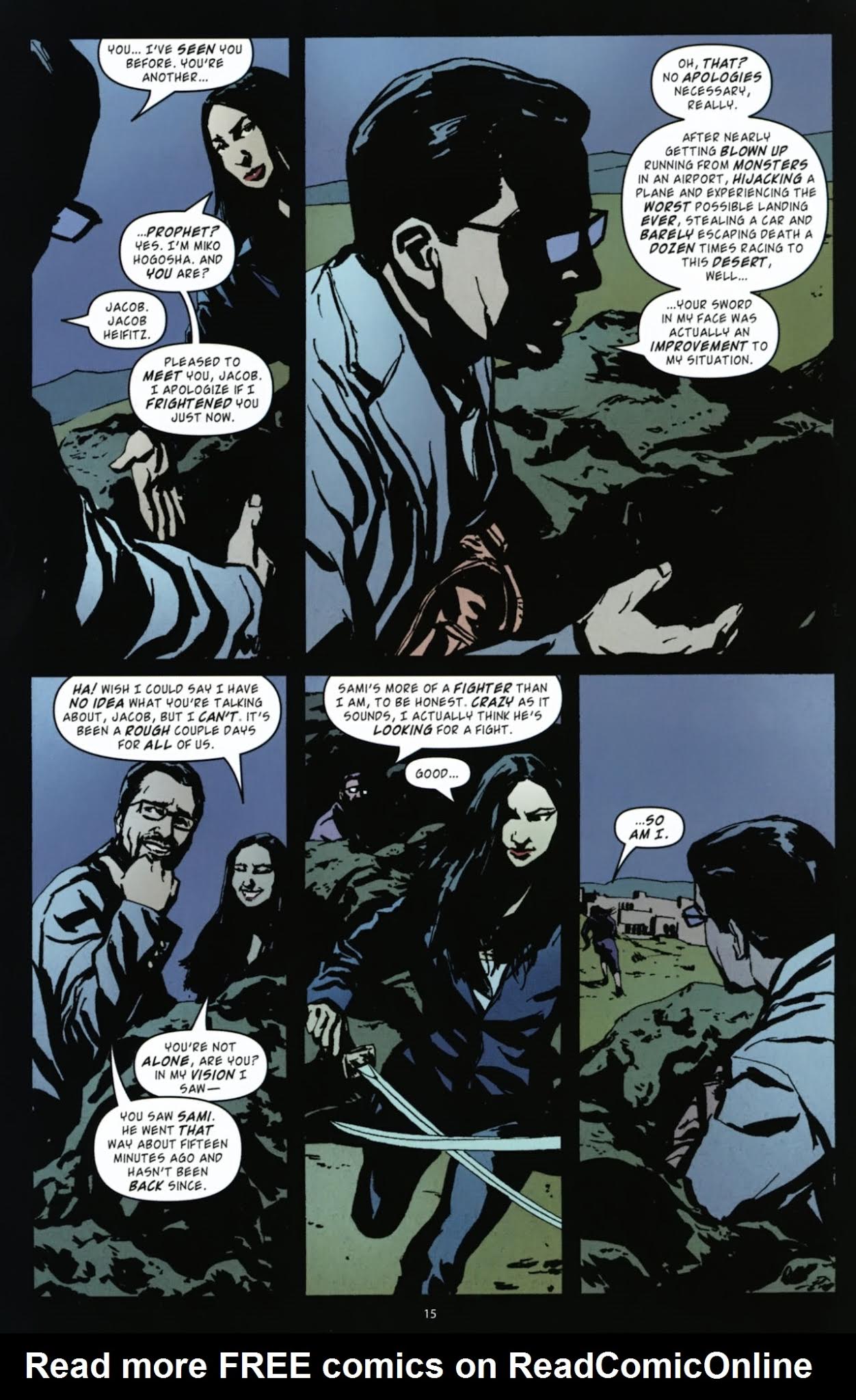 Read online Legion: Prophets comic -  Issue #4 - 17
