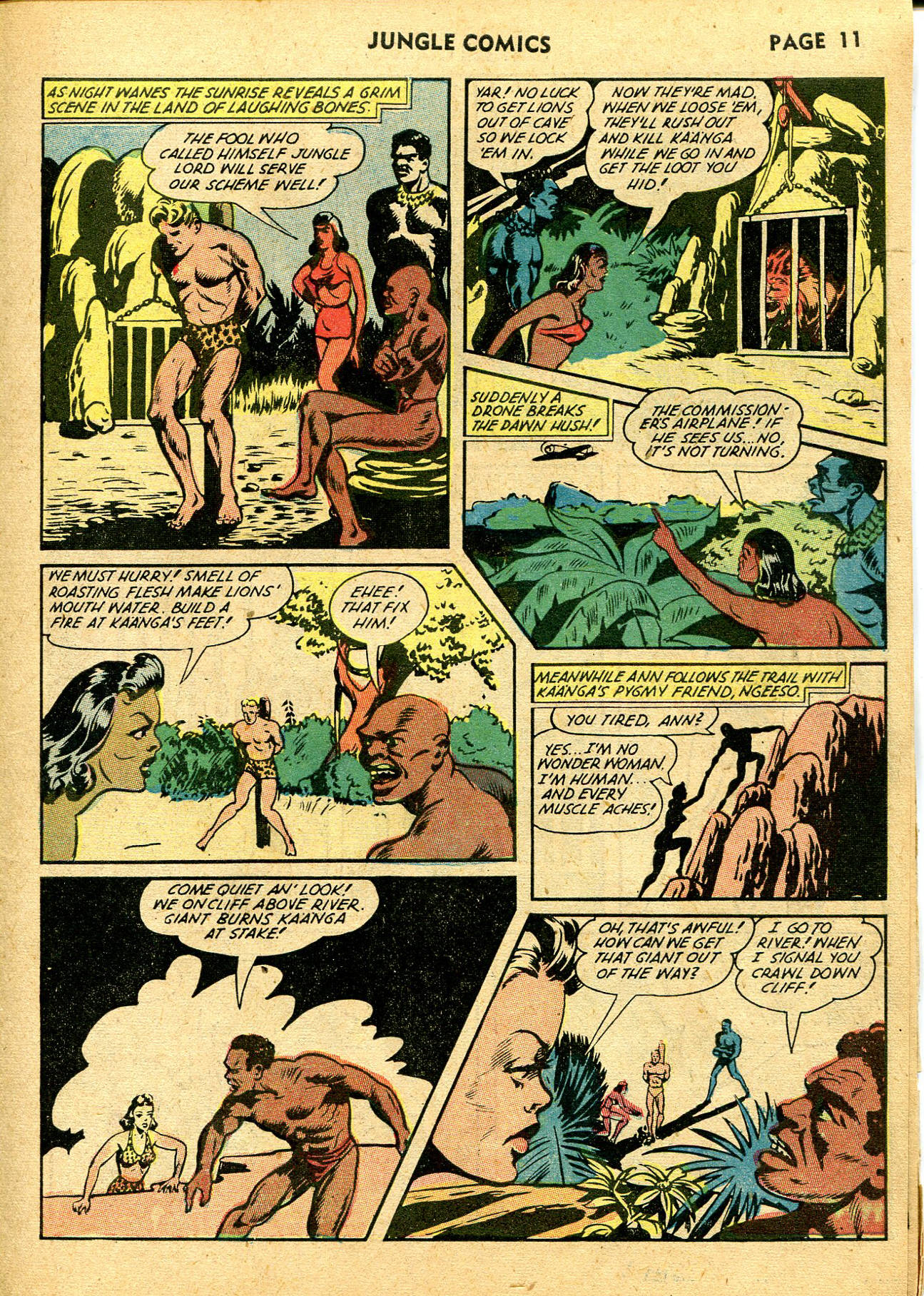 Read online Jungle Comics comic -  Issue #39 - 13