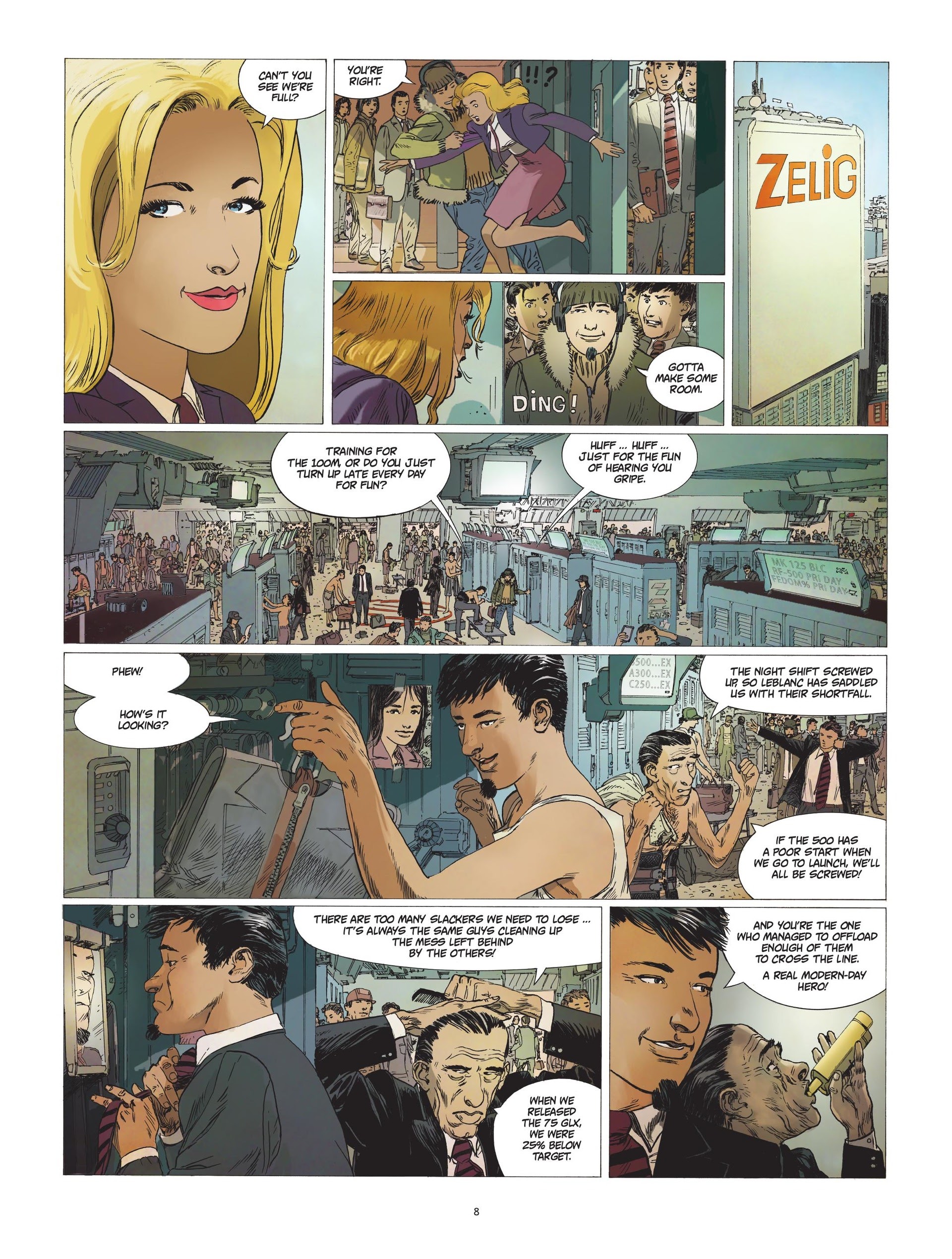 Read online HSE - Human Stock Exchange comic -  Issue #1 - 10