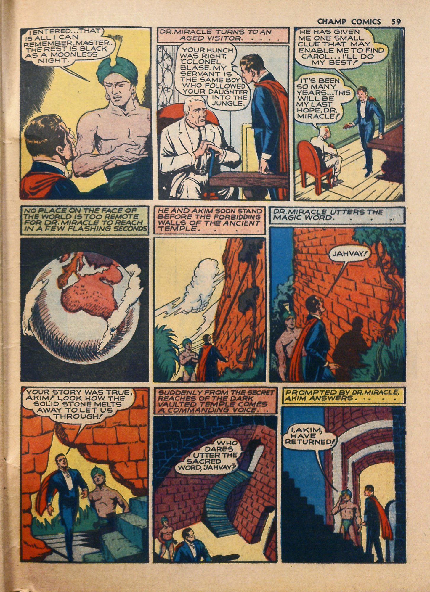 Read online Champ Comics comic -  Issue #14 - 61