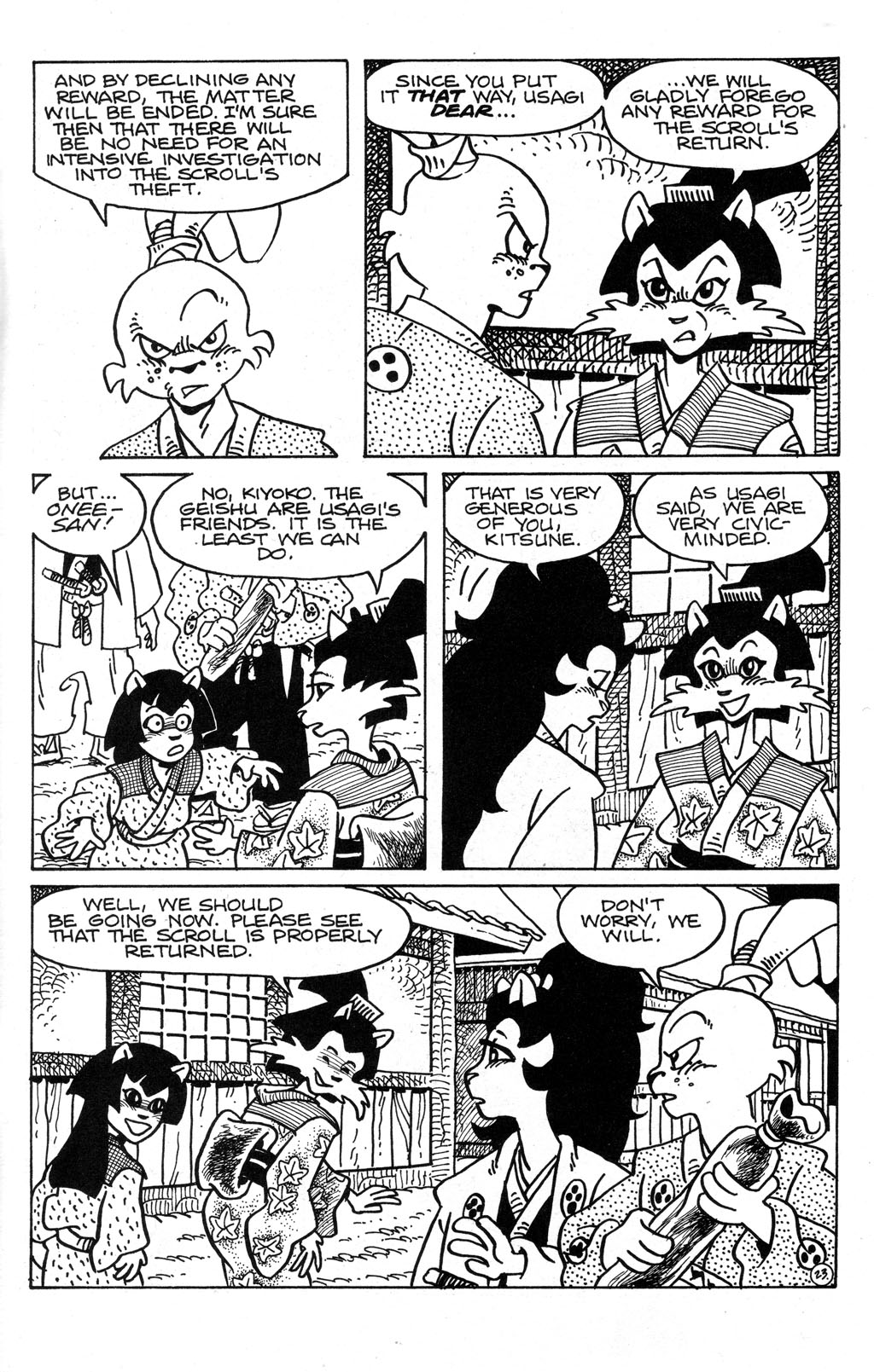 Read online Usagi Yojimbo (1996) comic -  Issue #92 - 25