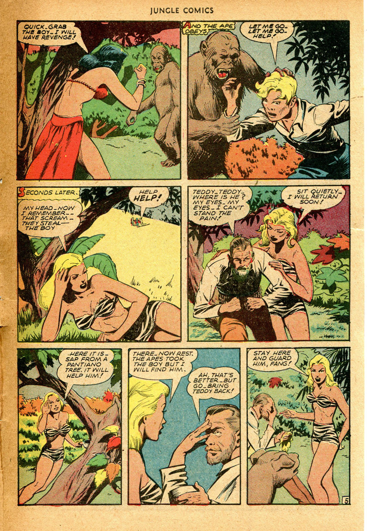 Read online Jungle Comics comic -  Issue #74 - 48