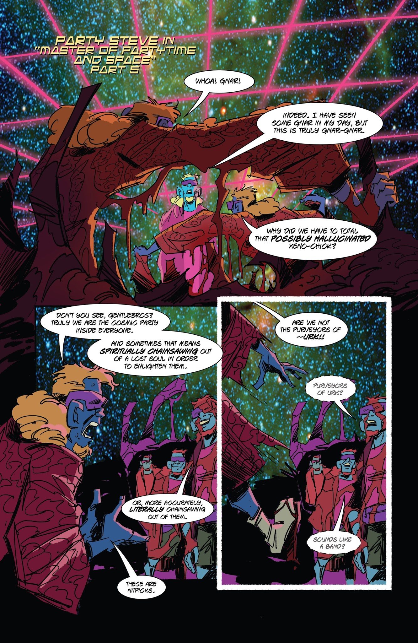 Read online Cosmic Scoundrels comic -  Issue #5 - 24