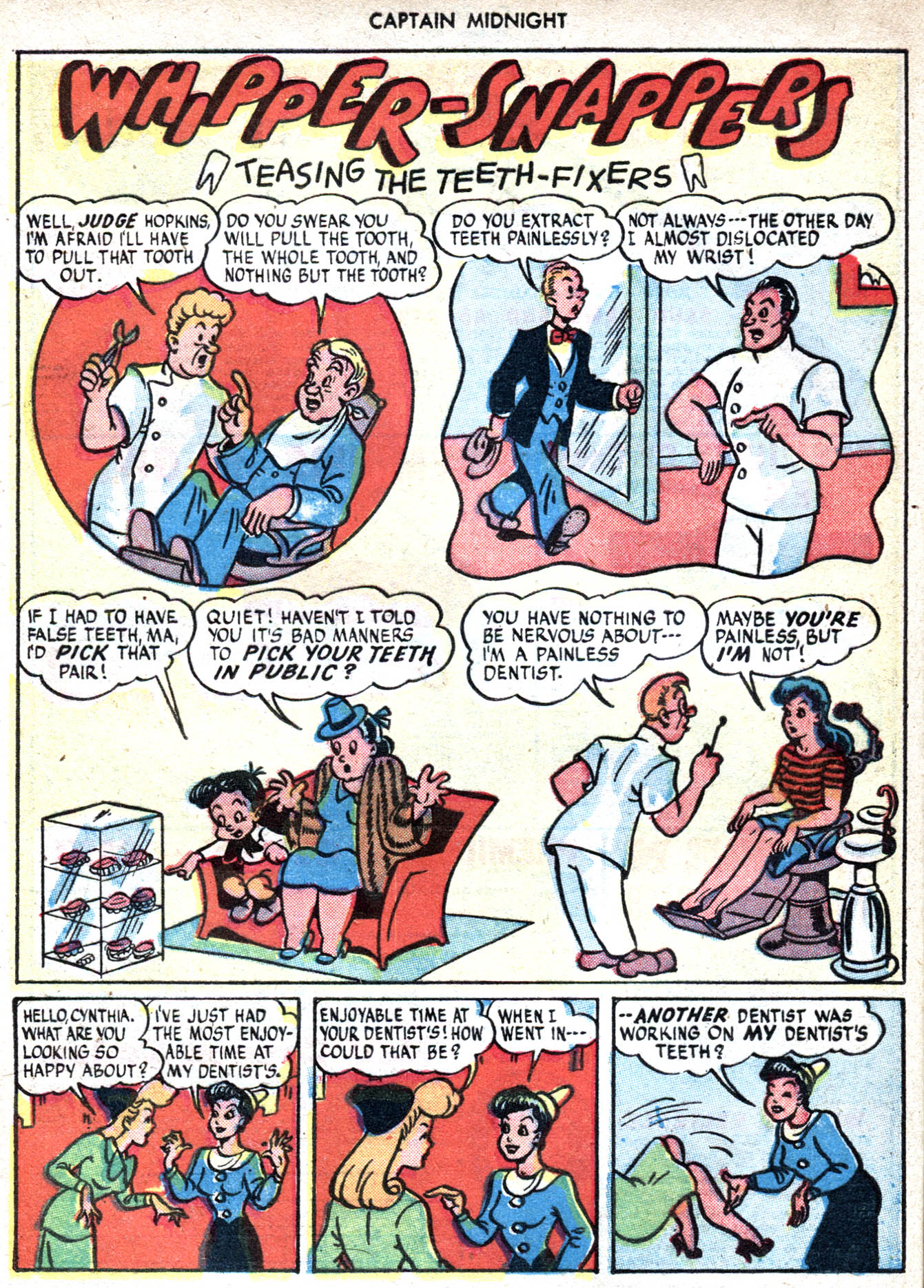 Read online Captain Midnight (1942) comic -  Issue #58 - 16