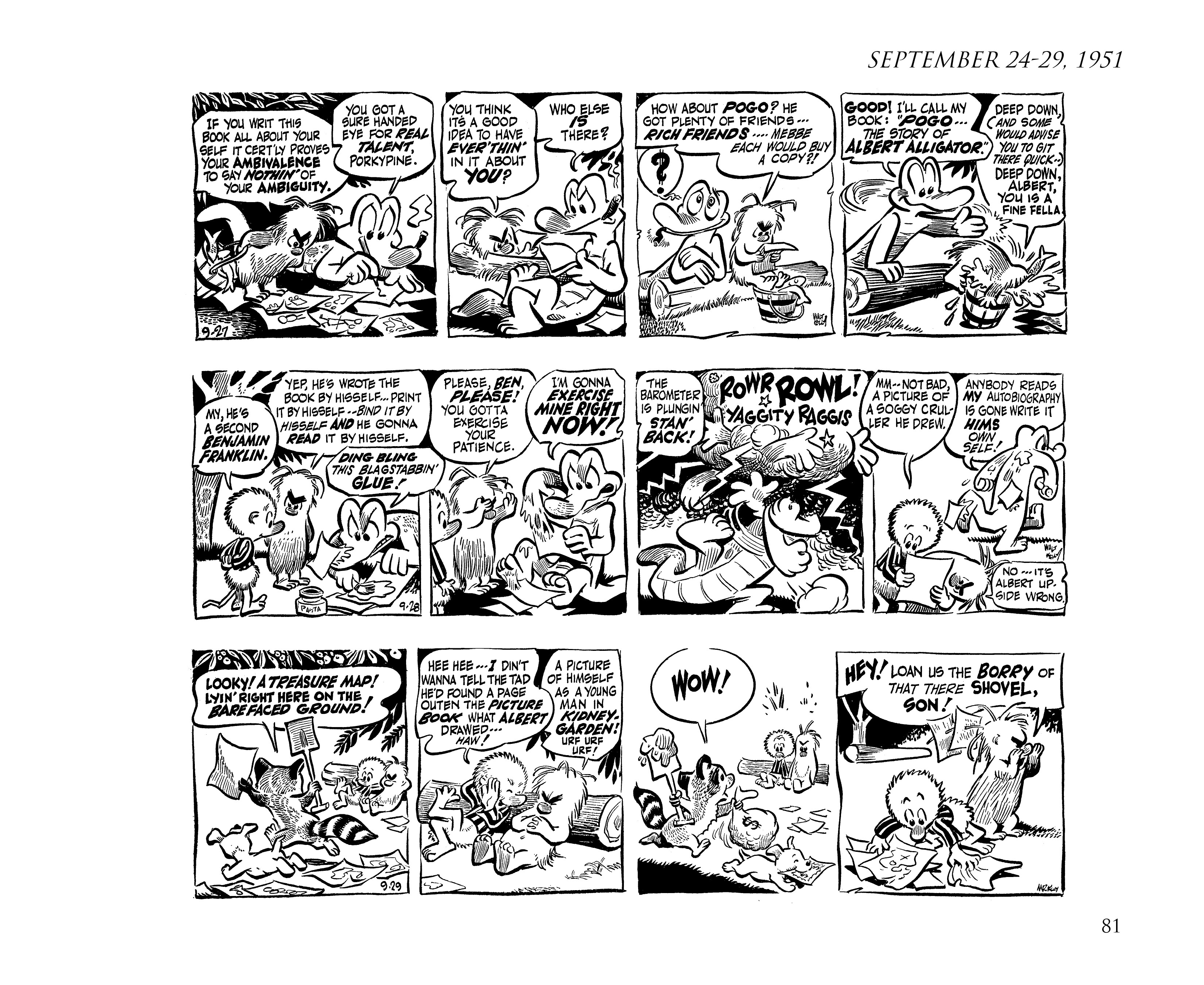 Read online Pogo by Walt Kelly: The Complete Syndicated Comic Strips comic -  Issue # TPB 2 (Part 1) - 99