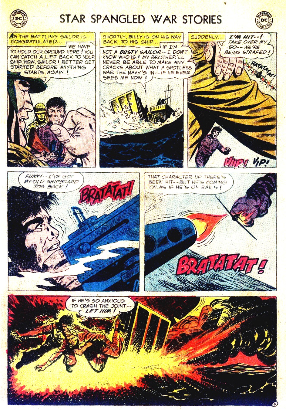 Read online Star Spangled War Stories (1952) comic -  Issue #52 - 15