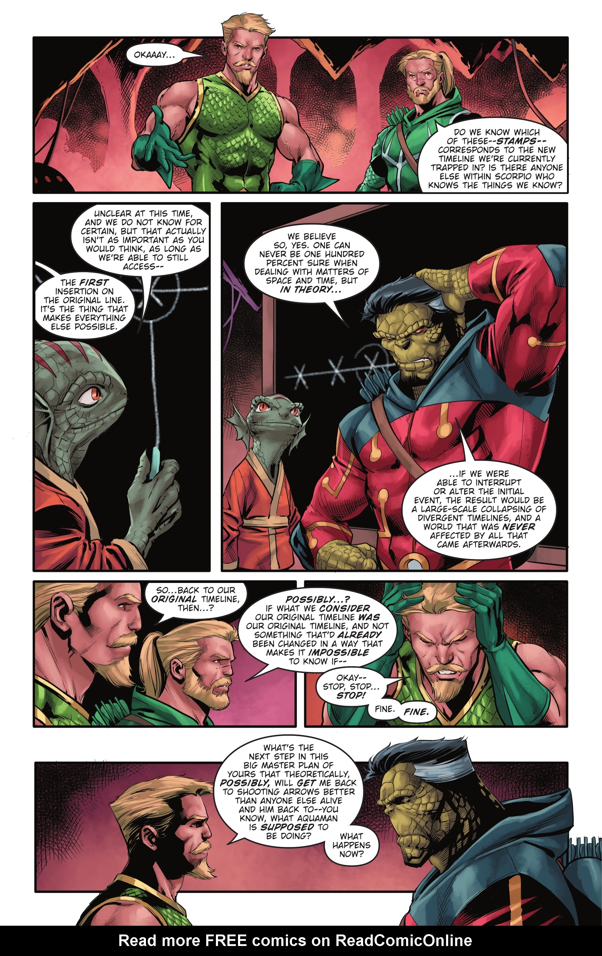 Read online Aquaman/Green Arrow - Deep Target comic -  Issue #5 - 17