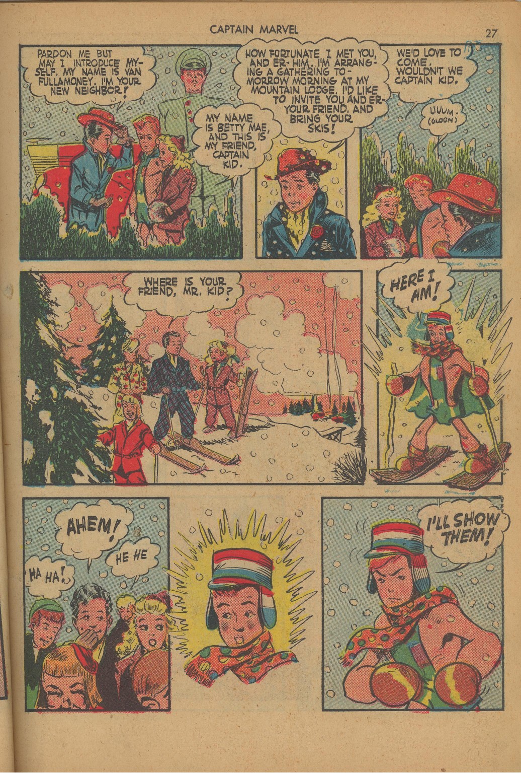Read online Captain Marvel Adventures comic -  Issue #8 - 27