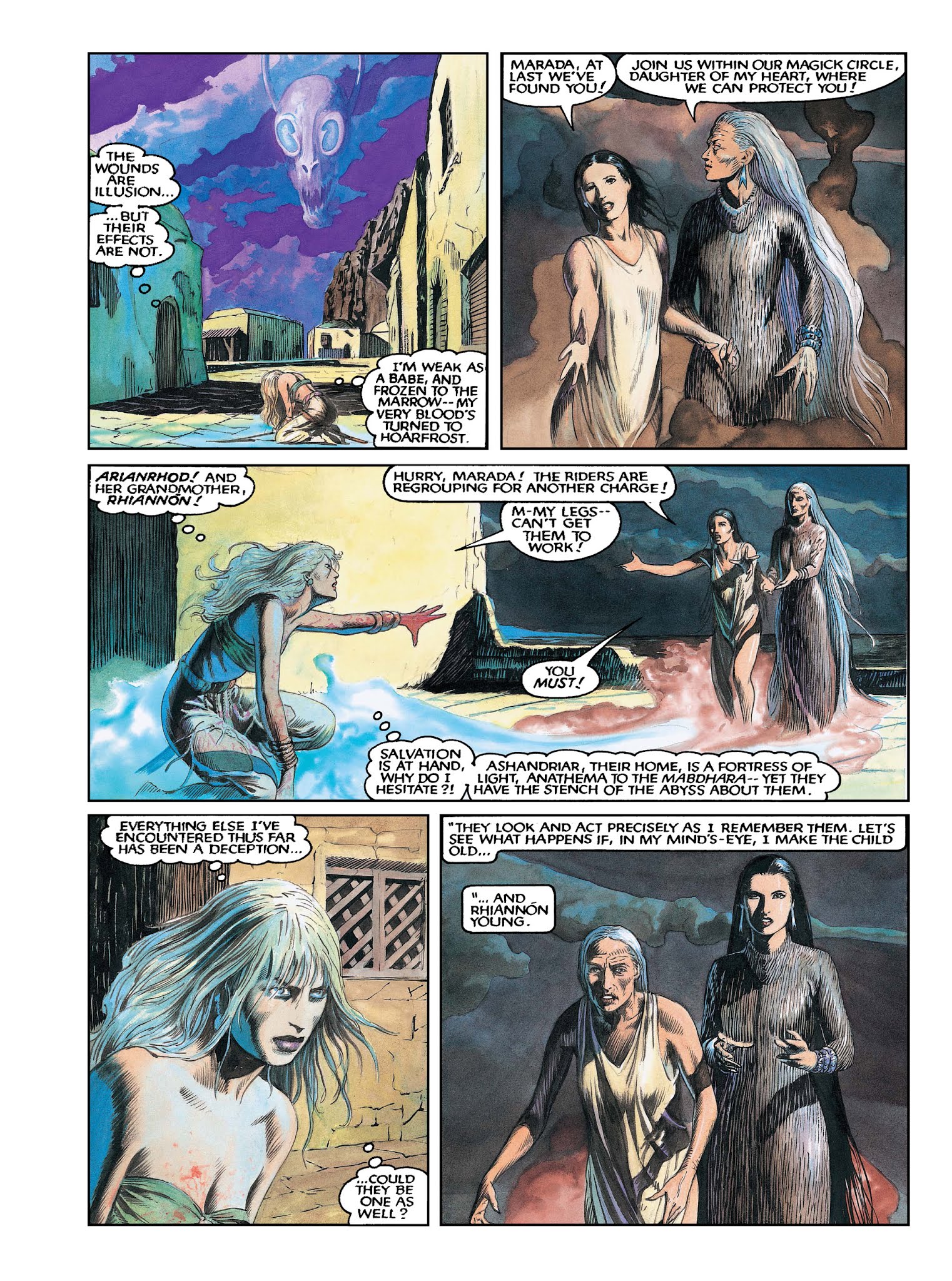 Read online Marada The She-Wolf comic -  Issue # TPB - 104