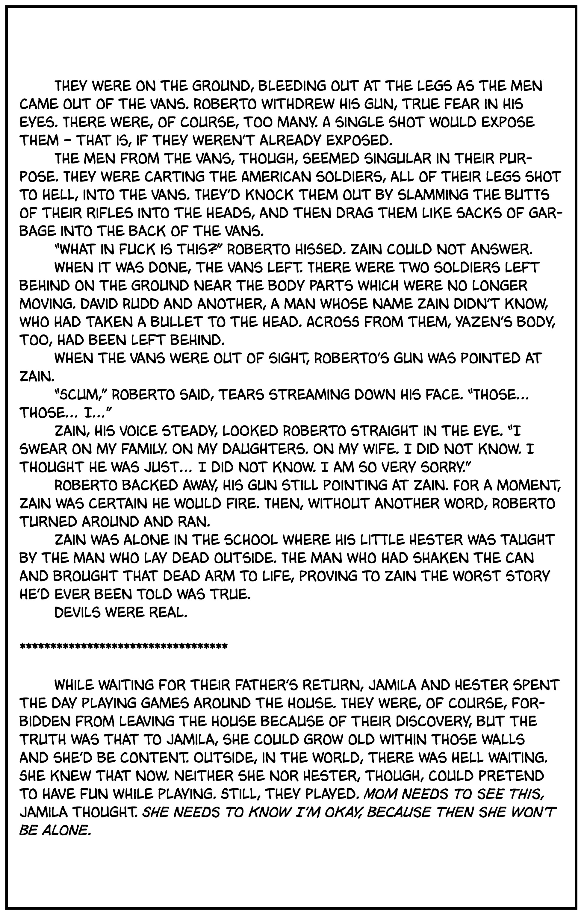 Read online Stitched: Terror comic -  Issue #2 - 34