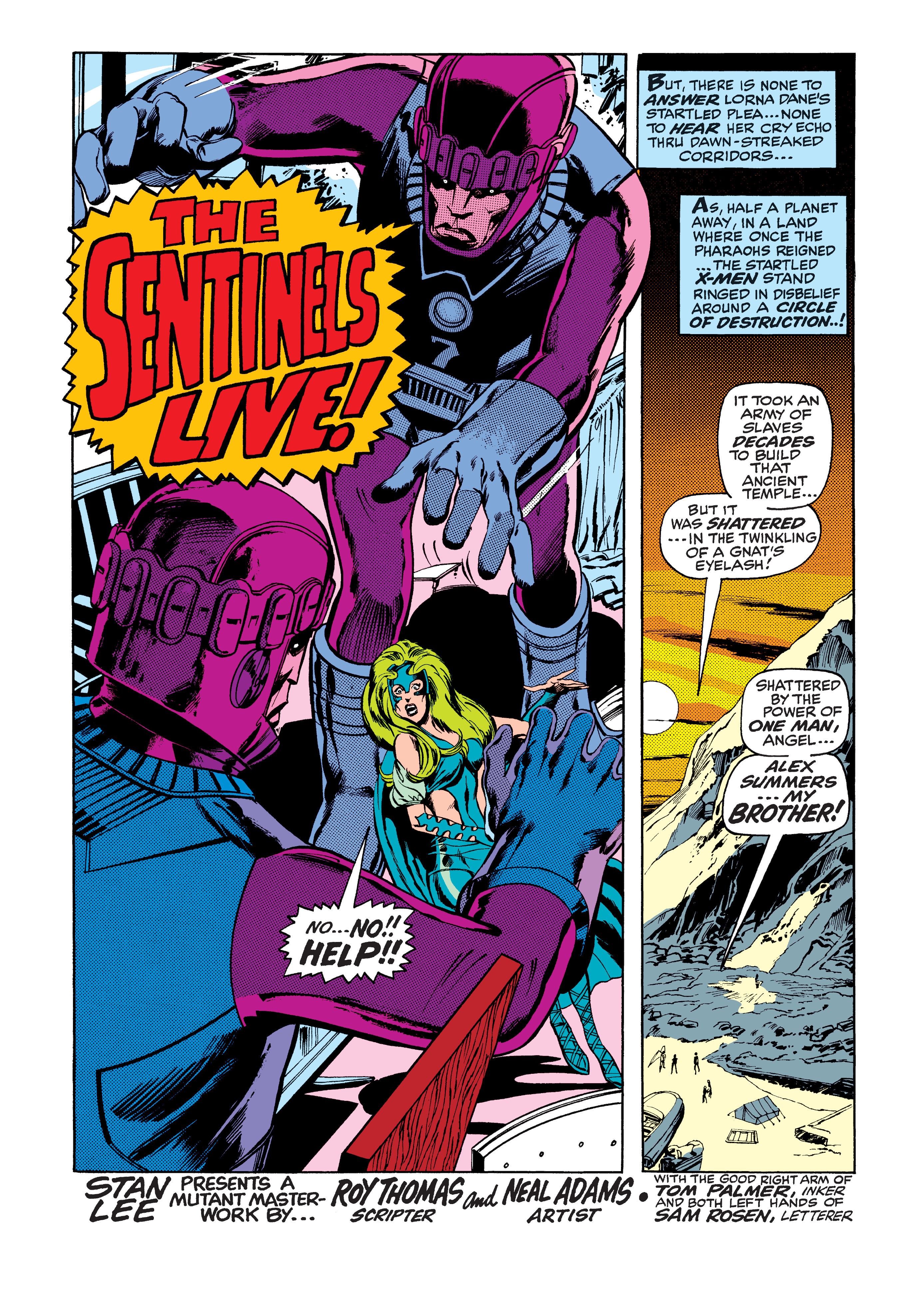 Read online X-Men by Roy Thomas & Neal Adams Gallery Edition comic -  Issue # TPB (Part 1) - 22