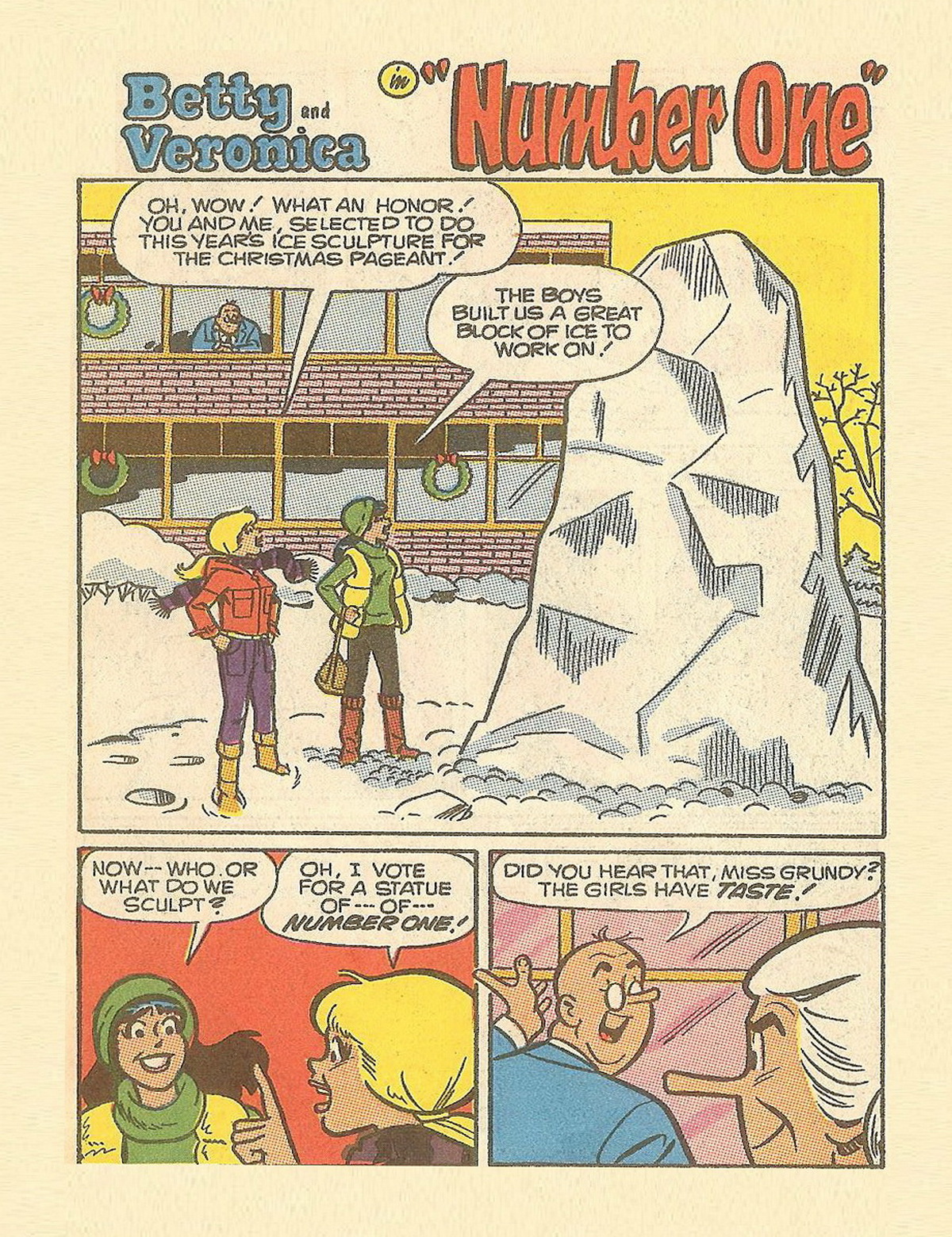 Read online Betty and Veronica Digest Magazine comic -  Issue #23 - 238