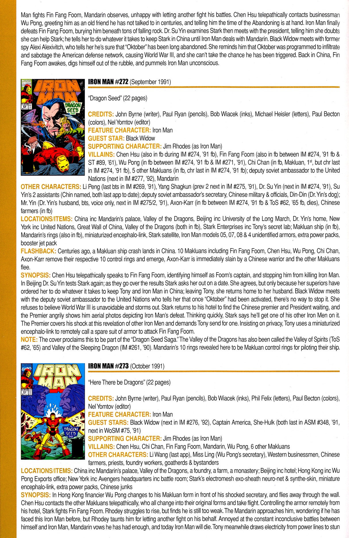 Read online Official Index to the Marvel Universe comic -  Issue #8 - 30