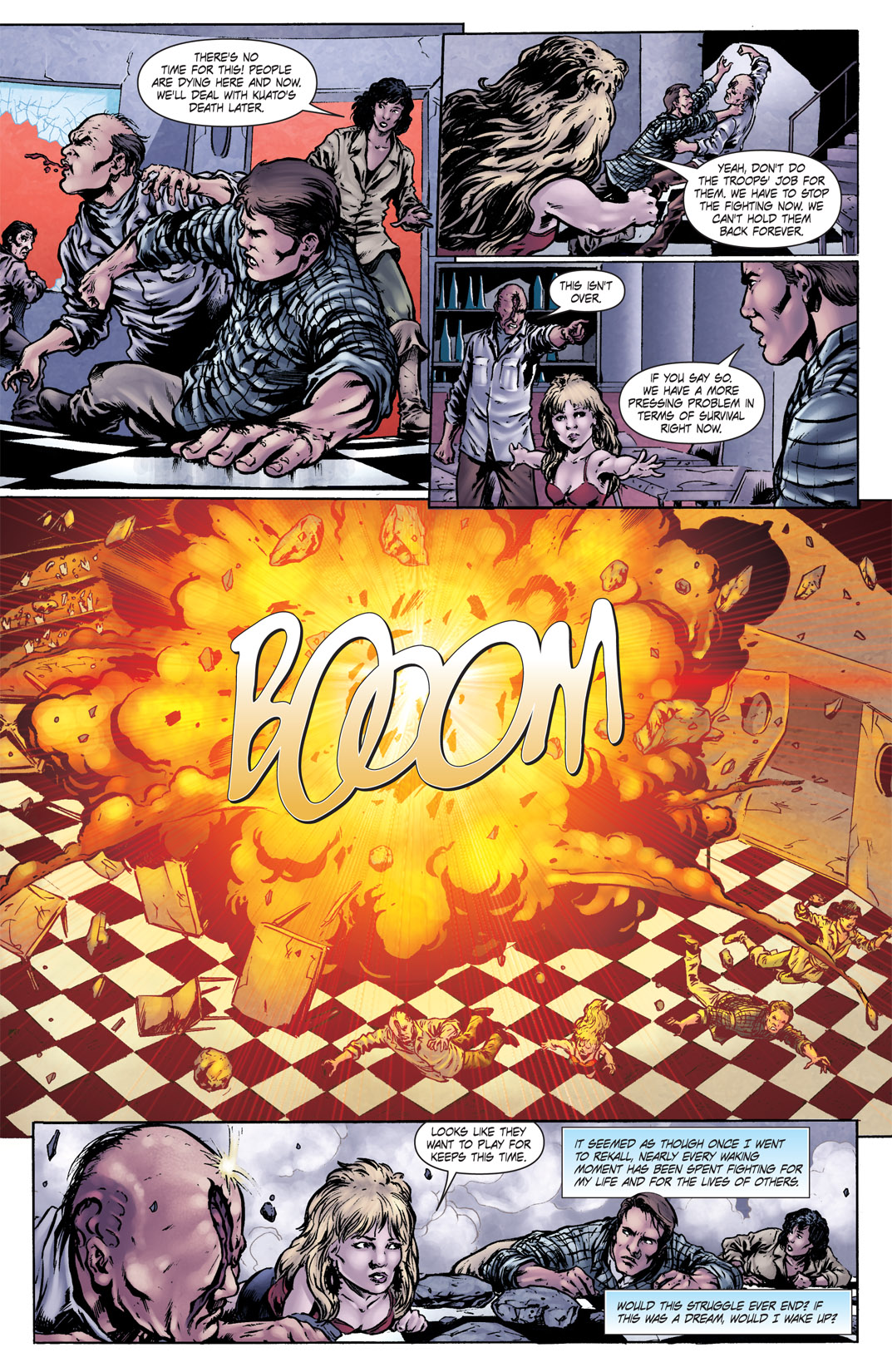 Read online Total Recall comic -  Issue #1 - 11