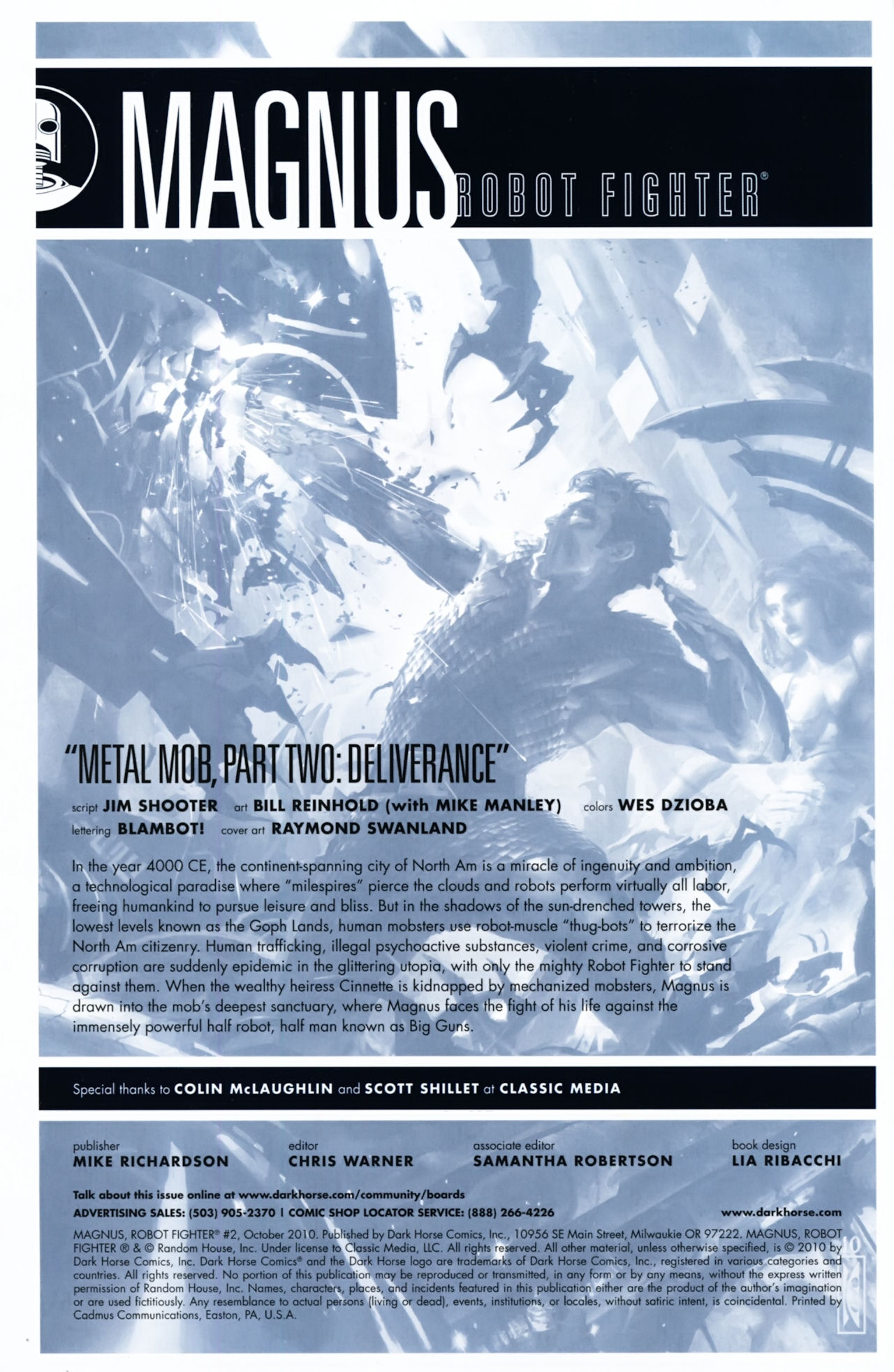 Read online Magnus, Robot Fighter (2010) comic -  Issue #2 - 2