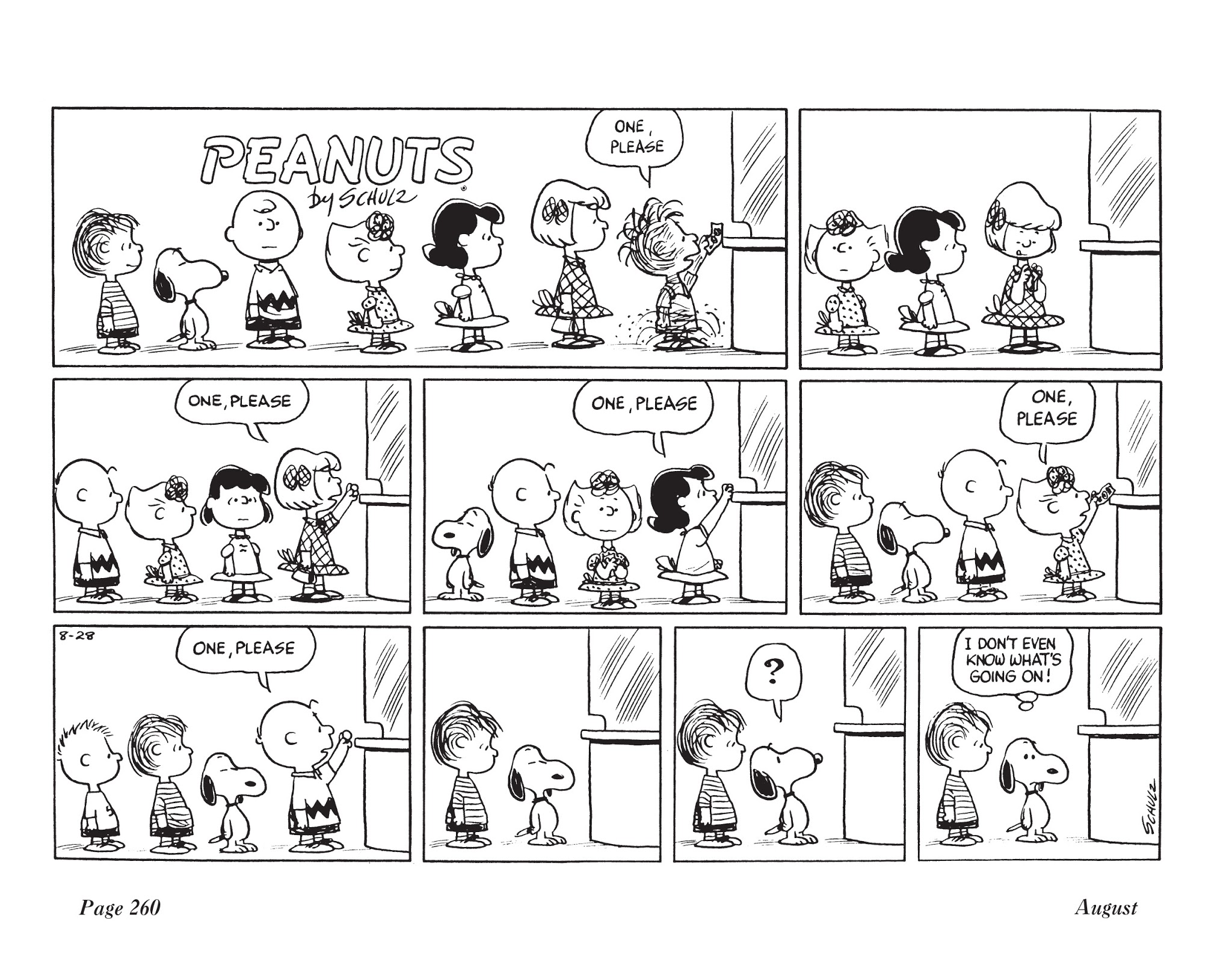 Read online The Complete Peanuts comic -  Issue # TPB 8 - 272