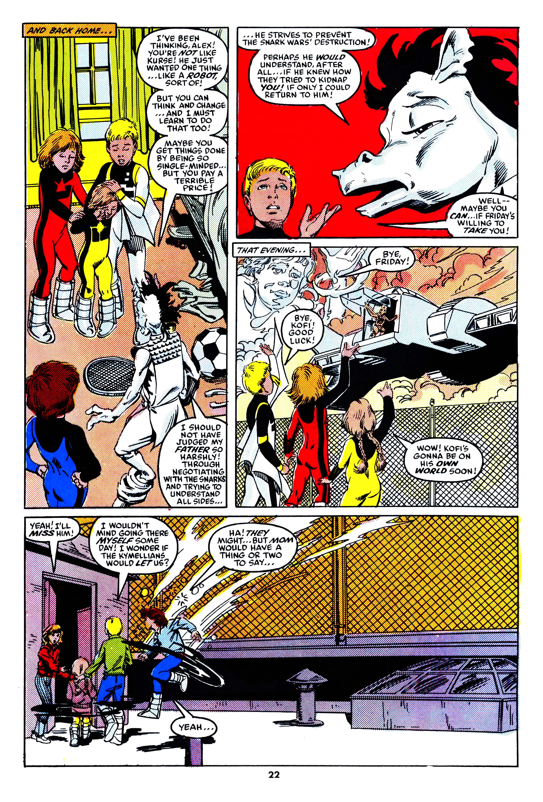 Read online Secret Wars (1985) comic -  Issue #65 - 22