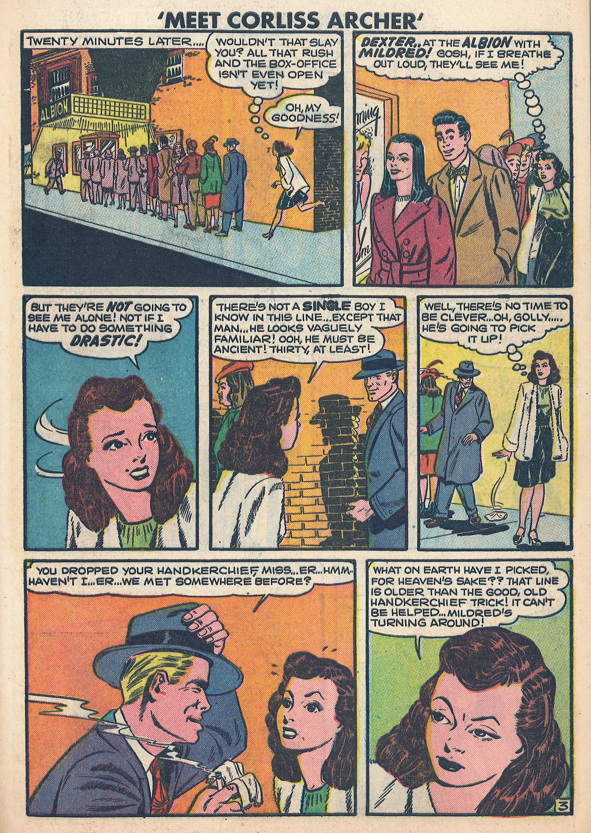 Read online Meet Corliss Archer comic -  Issue #2 - 23