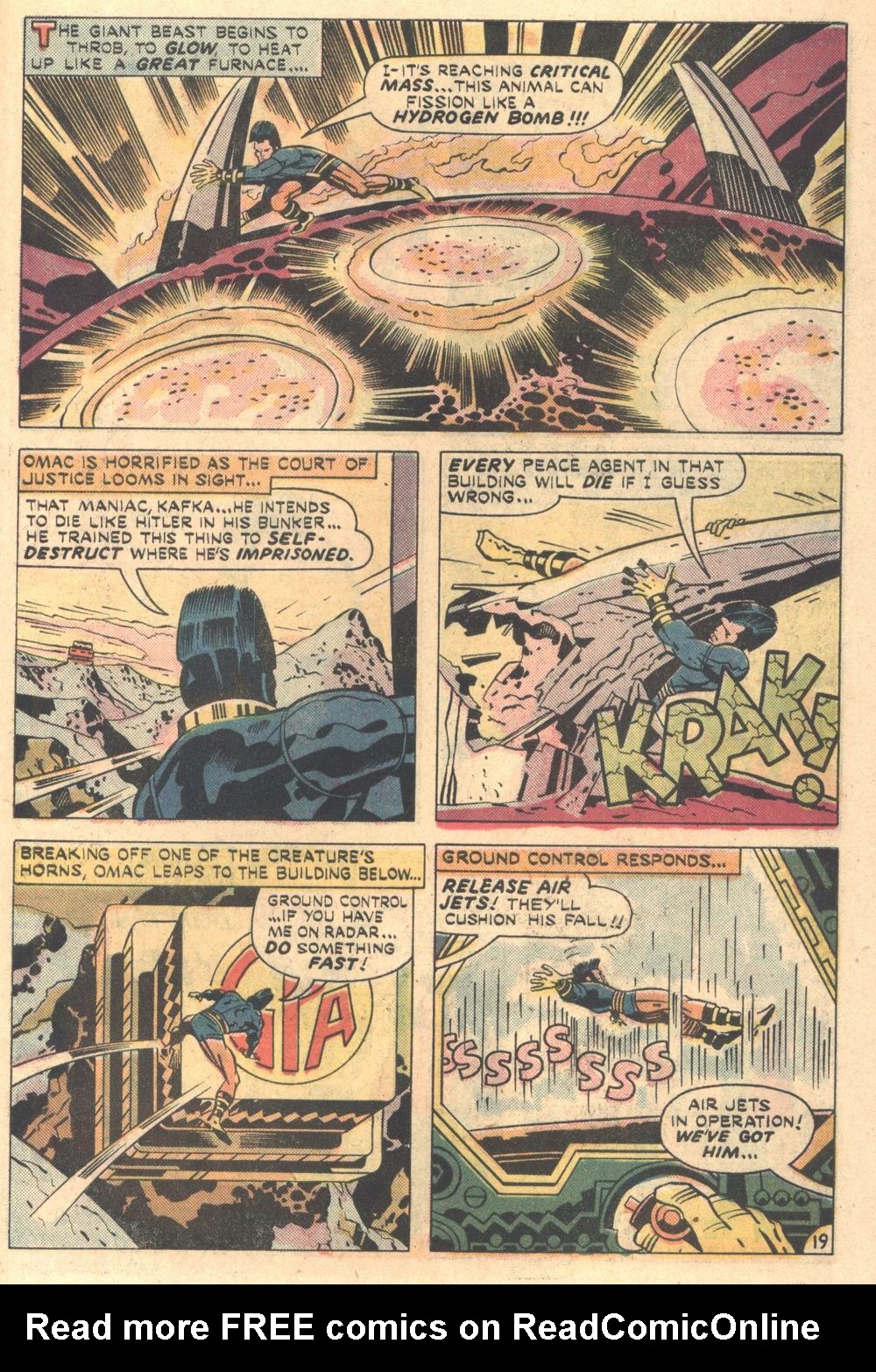 Read online OMAC (1974) comic -  Issue #4 - 20