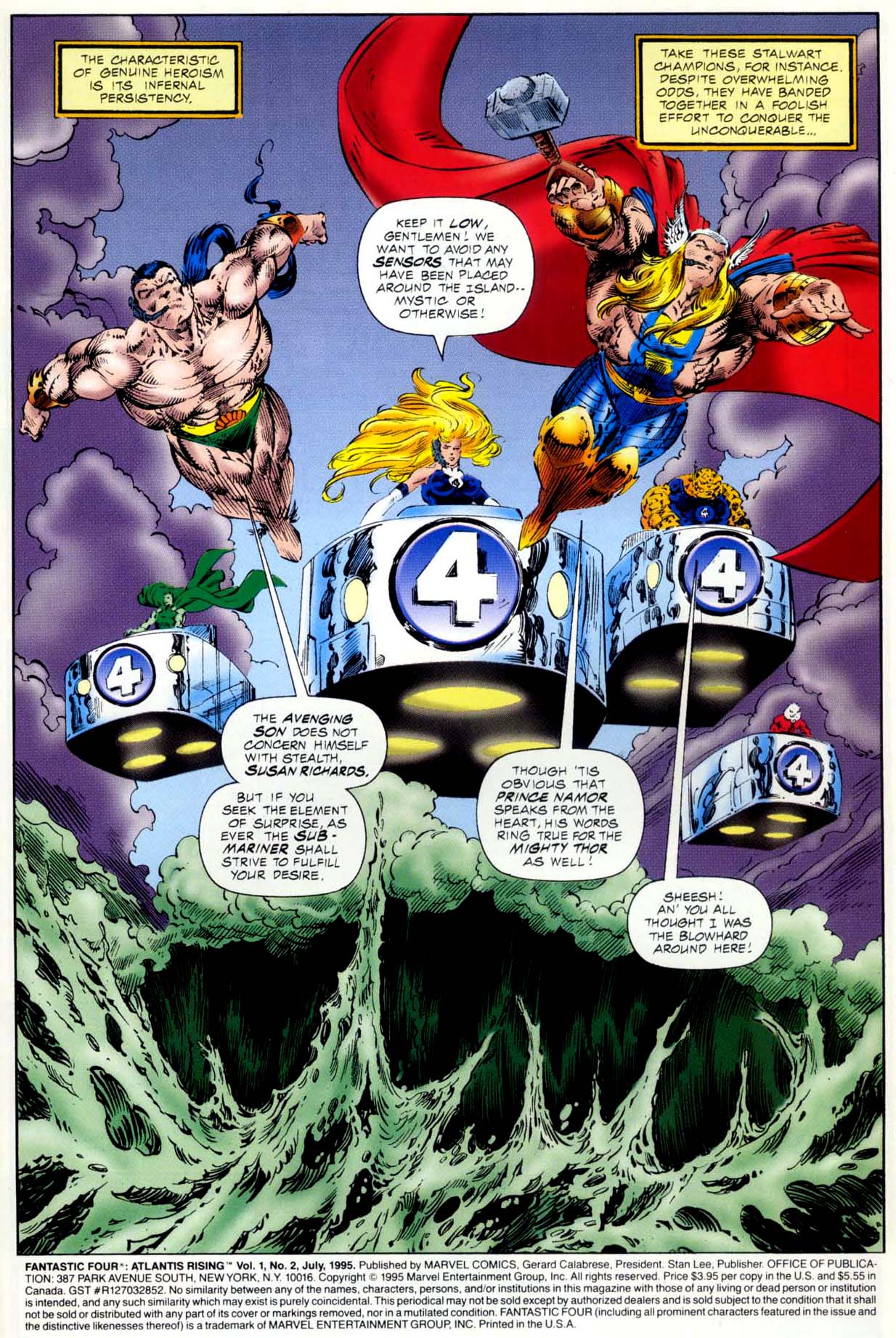 Read online Fantastic Four: Atlantis Rising comic -  Issue #2 - 2
