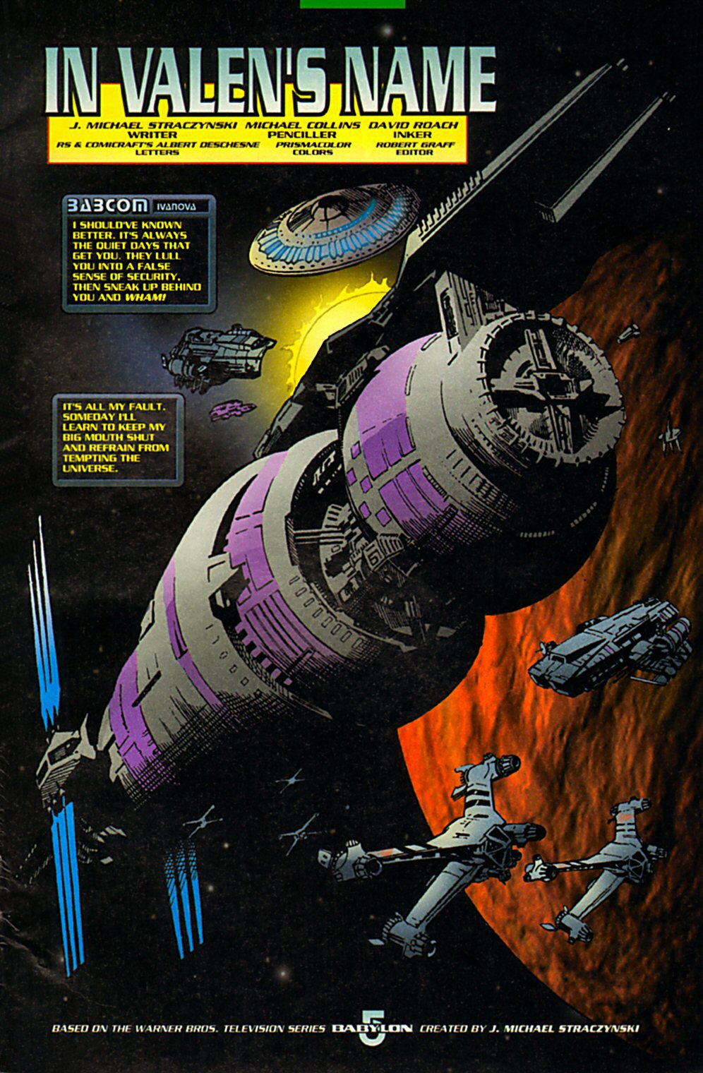 Read online Babylon 5: In Valen's Name comic -  Issue #1 - 3