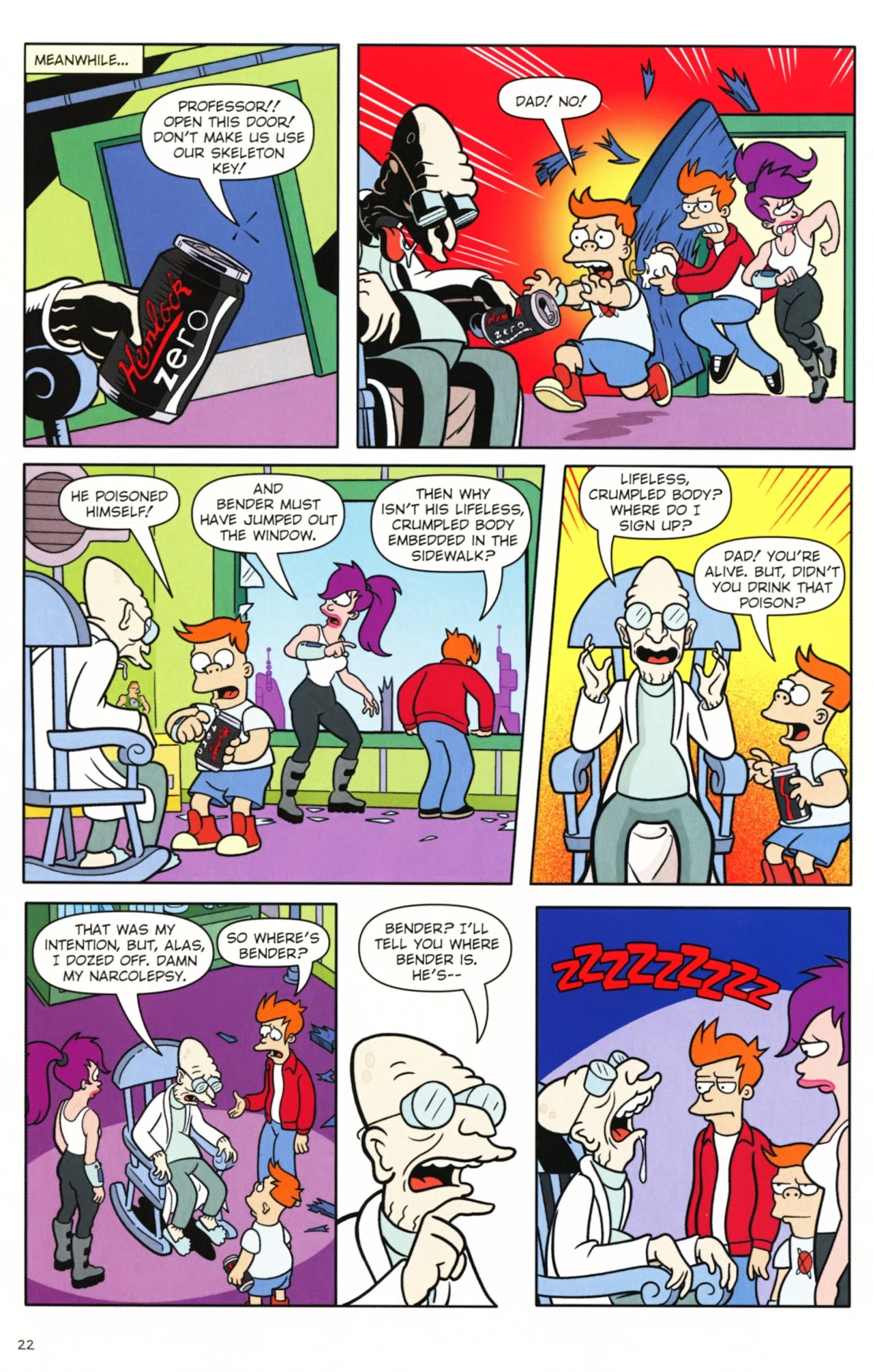 Read online Futurama Comics comic -  Issue #47 - 17