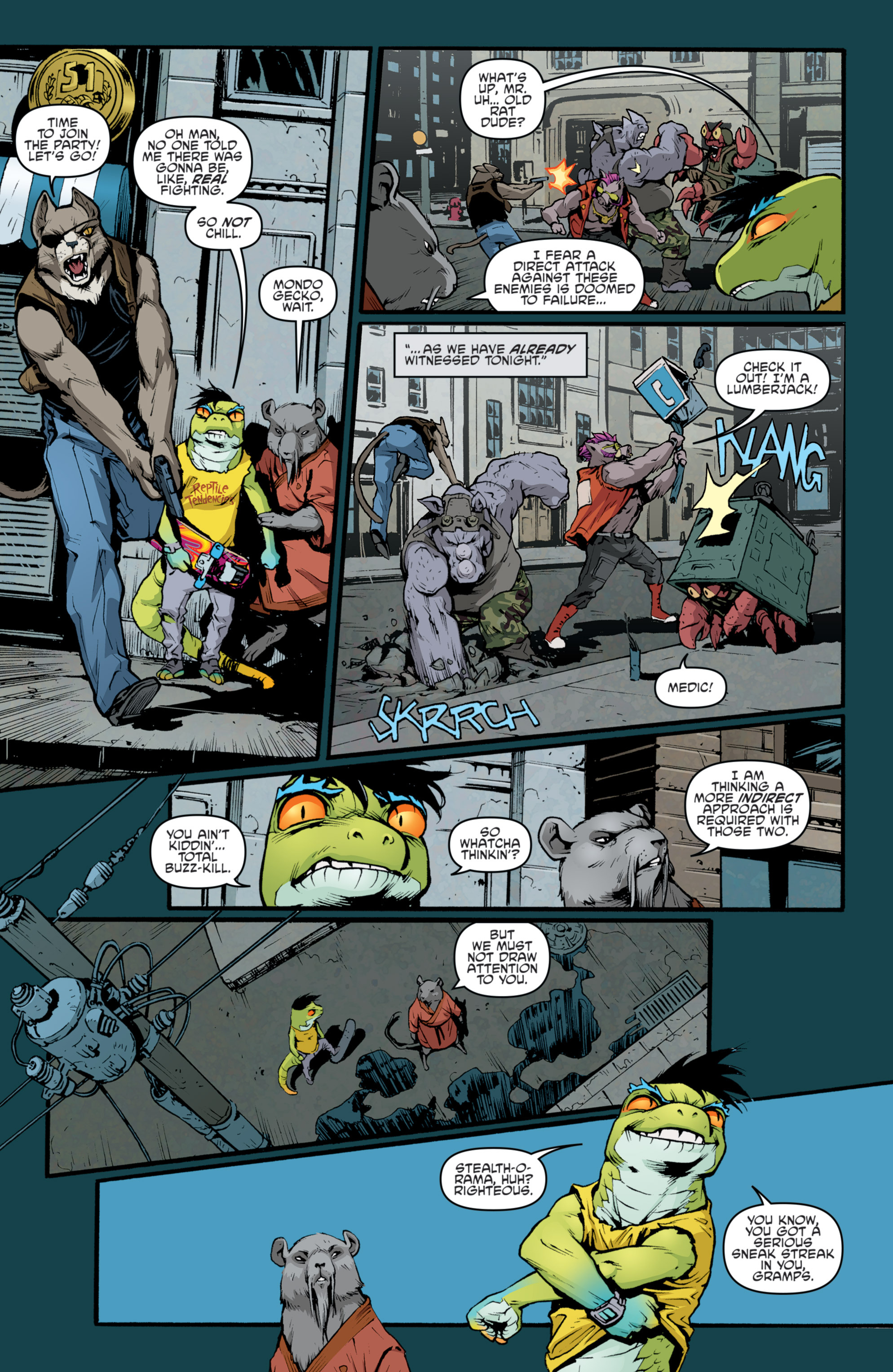 Read online Teenage Mutant Ninja Turtles (2011) comic -  Issue #40 - 14