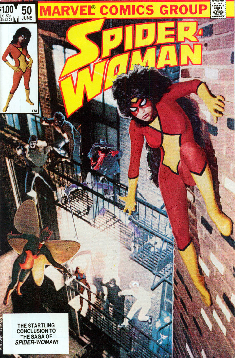 Read online Spider-Woman (1978) comic -  Issue #50 - 1