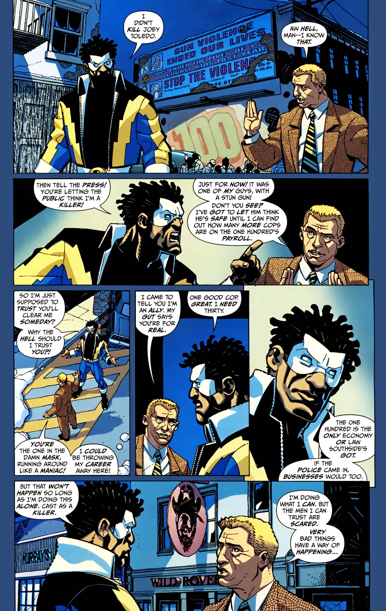 Read online Black Lightning: Year One comic -  Issue #3 - 12