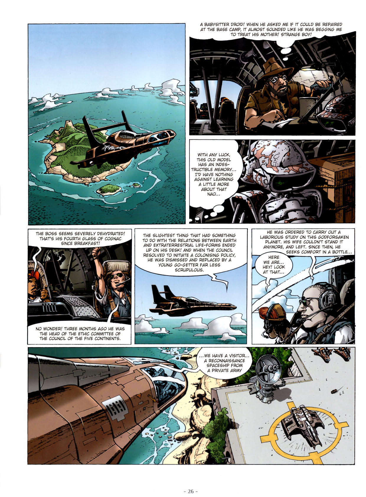 Read online Aquablue comic -  Issue #1 - 27