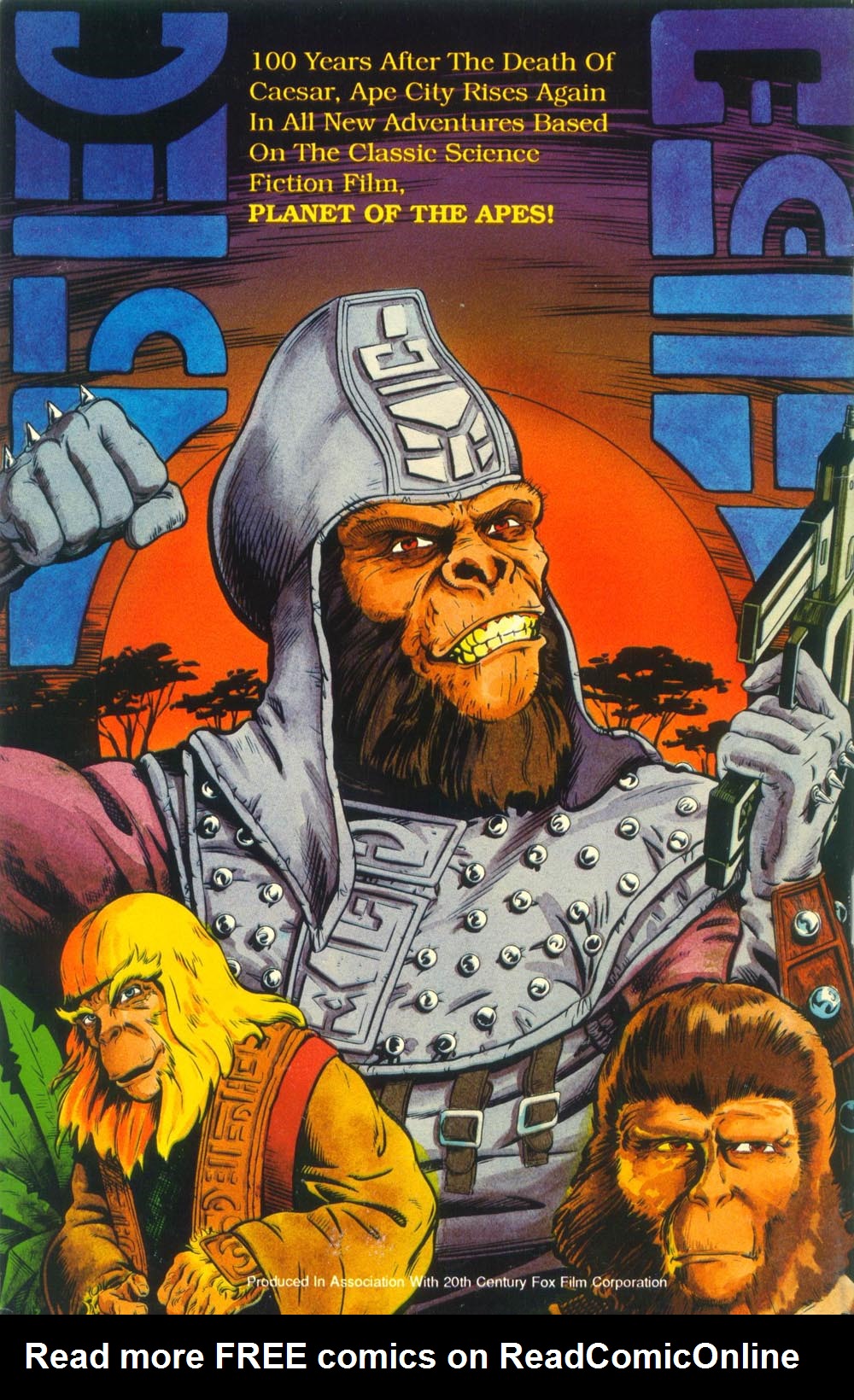 Read online Planet of the Apes (1990) comic -  Issue #1 - 43