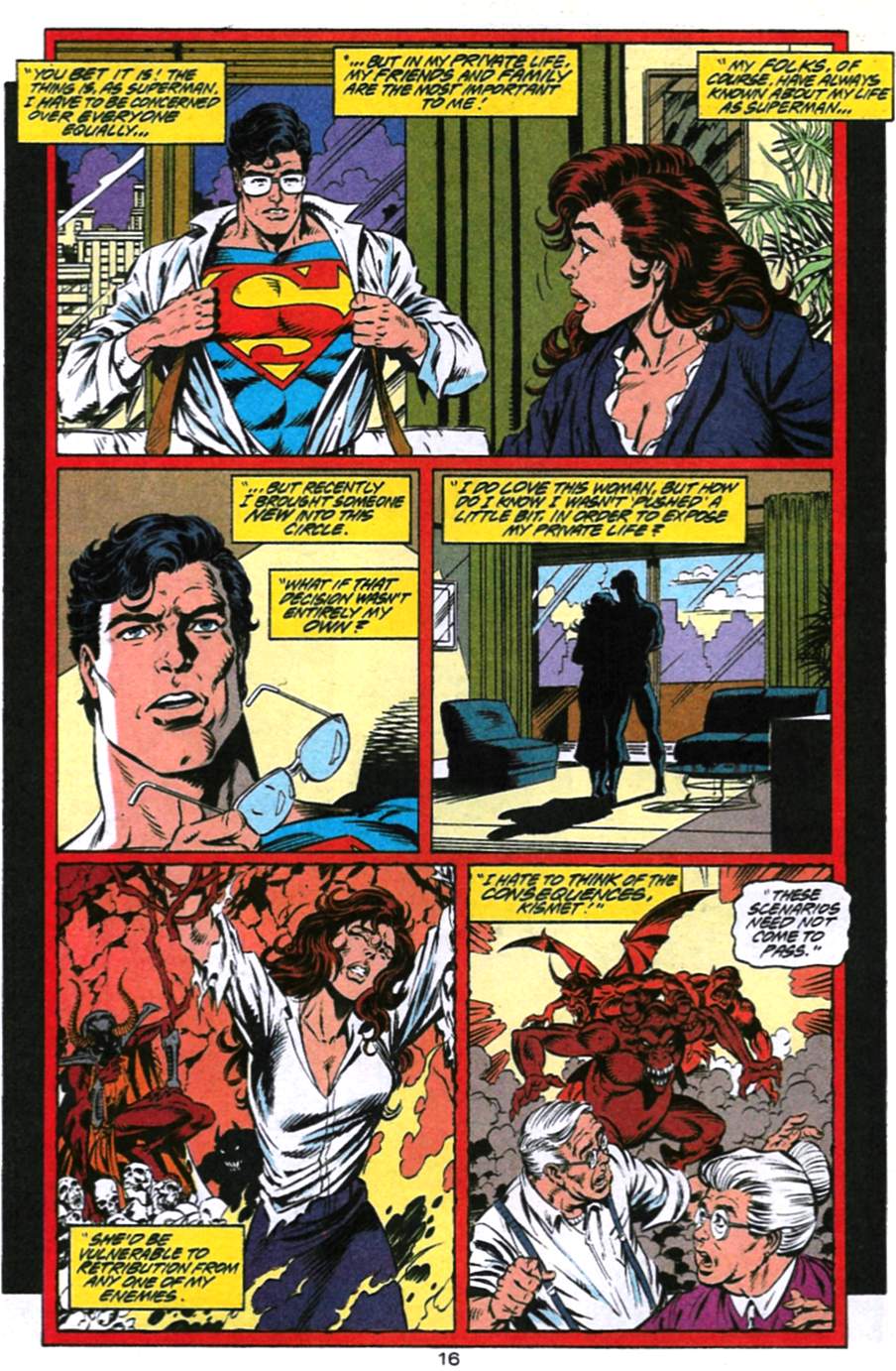 Read online Adventures of Superman (1987) comic -  Issue #494 - 17