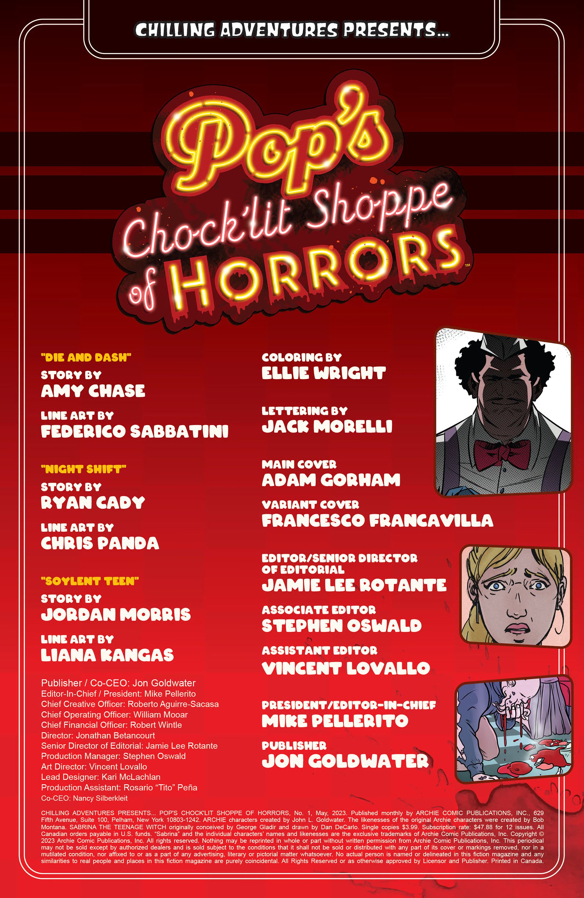 Read online Pop's Chocklit Shoppe of Horrors comic -  Issue # Full - 3