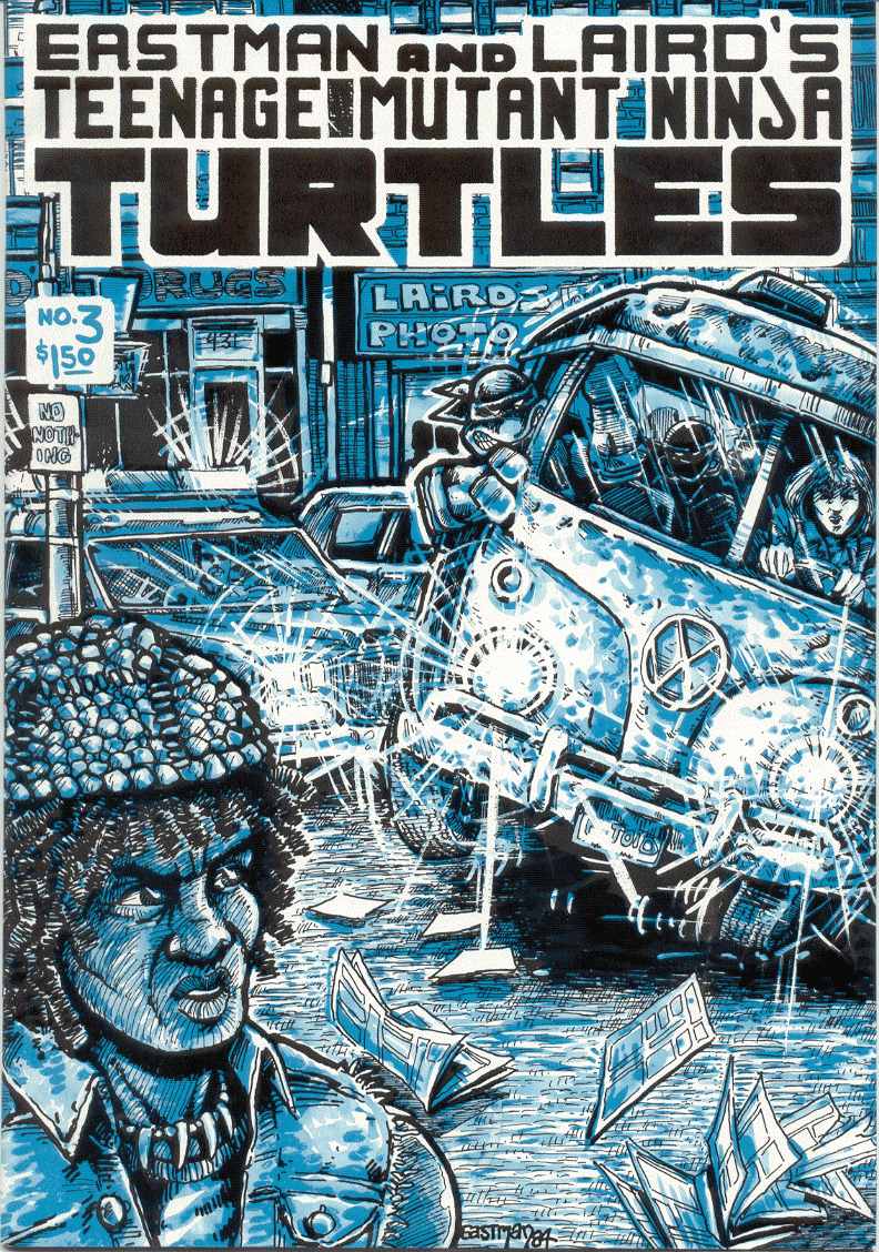 Read online Teenage Mutant Ninja Turtles (1984) comic -  Issue #3 - 1