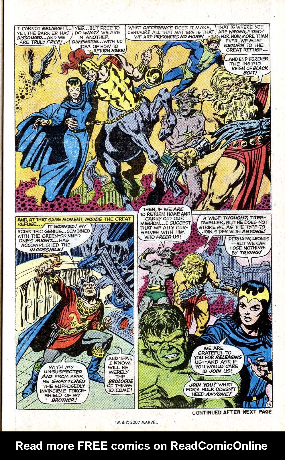 Read online The Incredible Hulk Annual comic -  Issue #1 - 19
