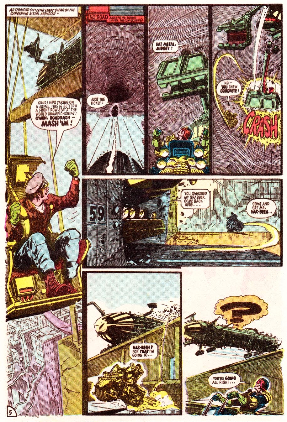 Read online Judge Dredd (1983) comic -  Issue #26 - 30