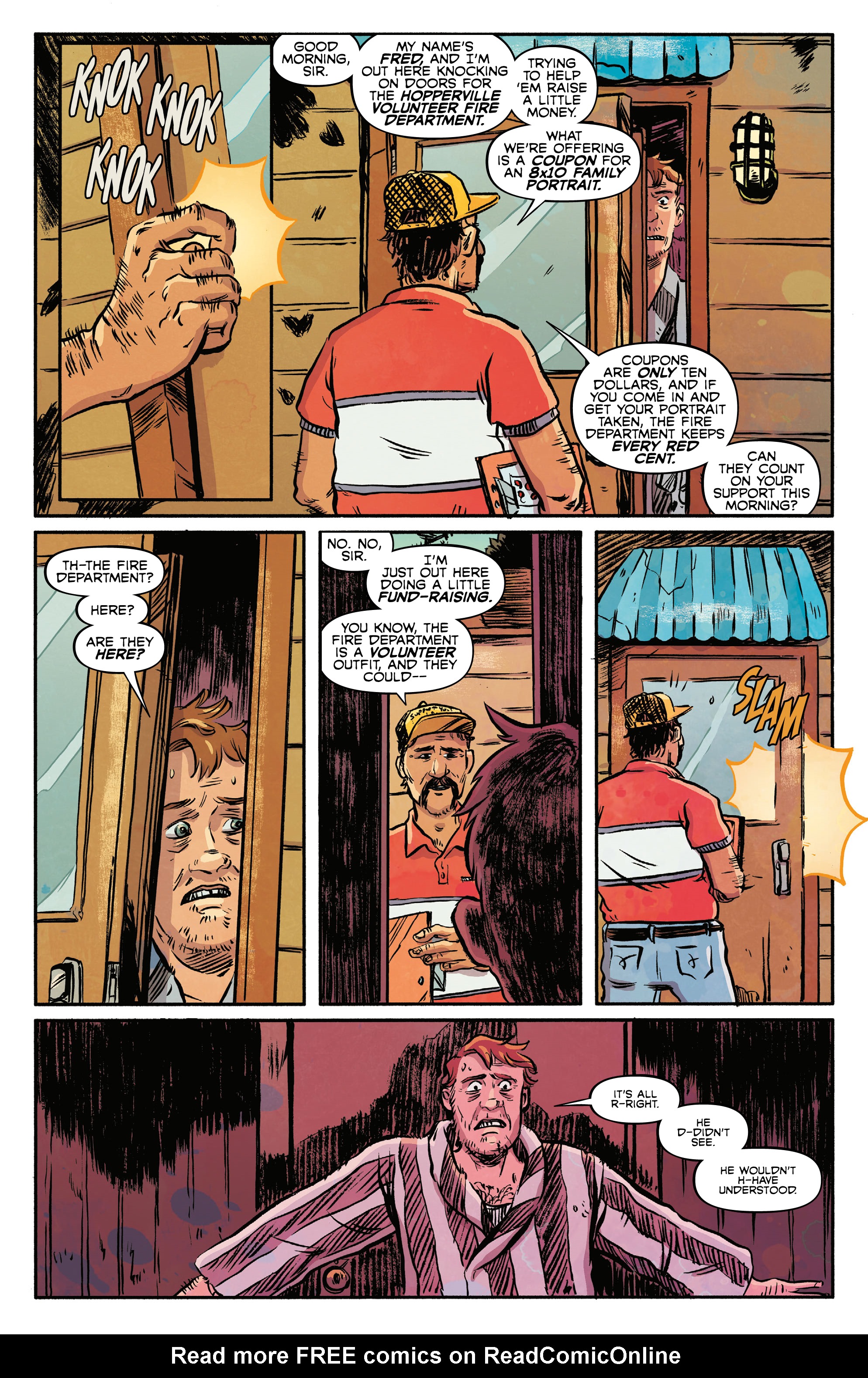 Read online Door to Door, Night by Night comic -  Issue #2 - 4